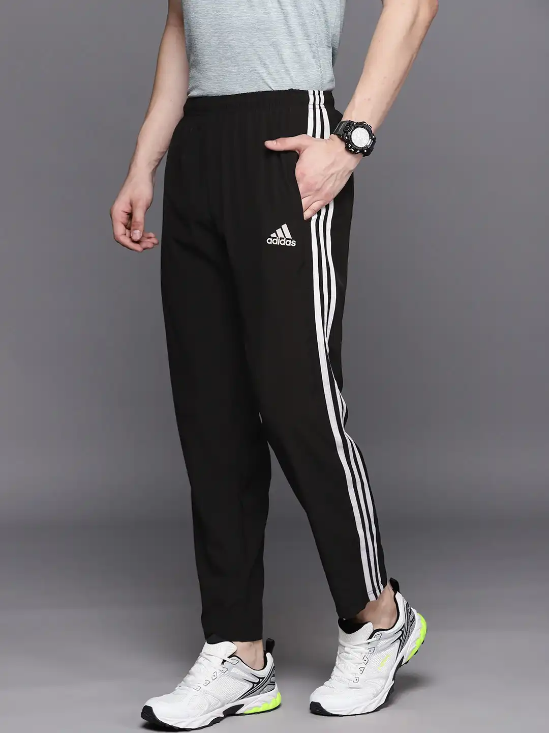 Buy ADIDAS Men Black M 3S WV E PT Solid Aeroready Sustainable