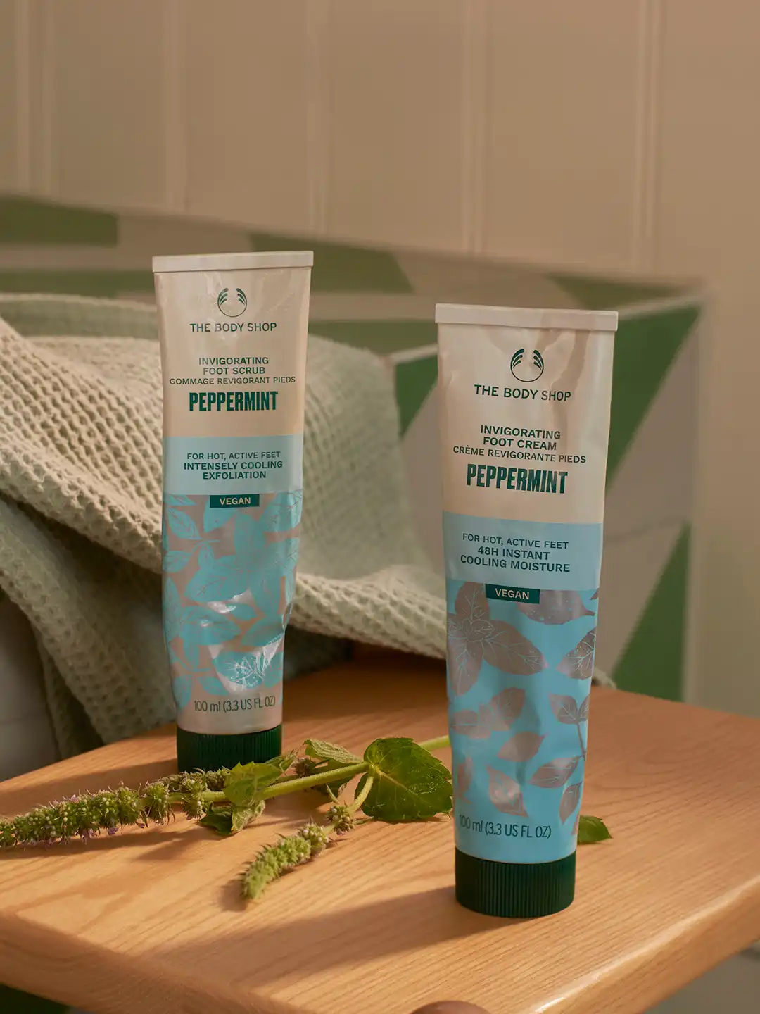 Buy THE BODY SHOP Peppermint Invigorating Foot Cream -100 ml