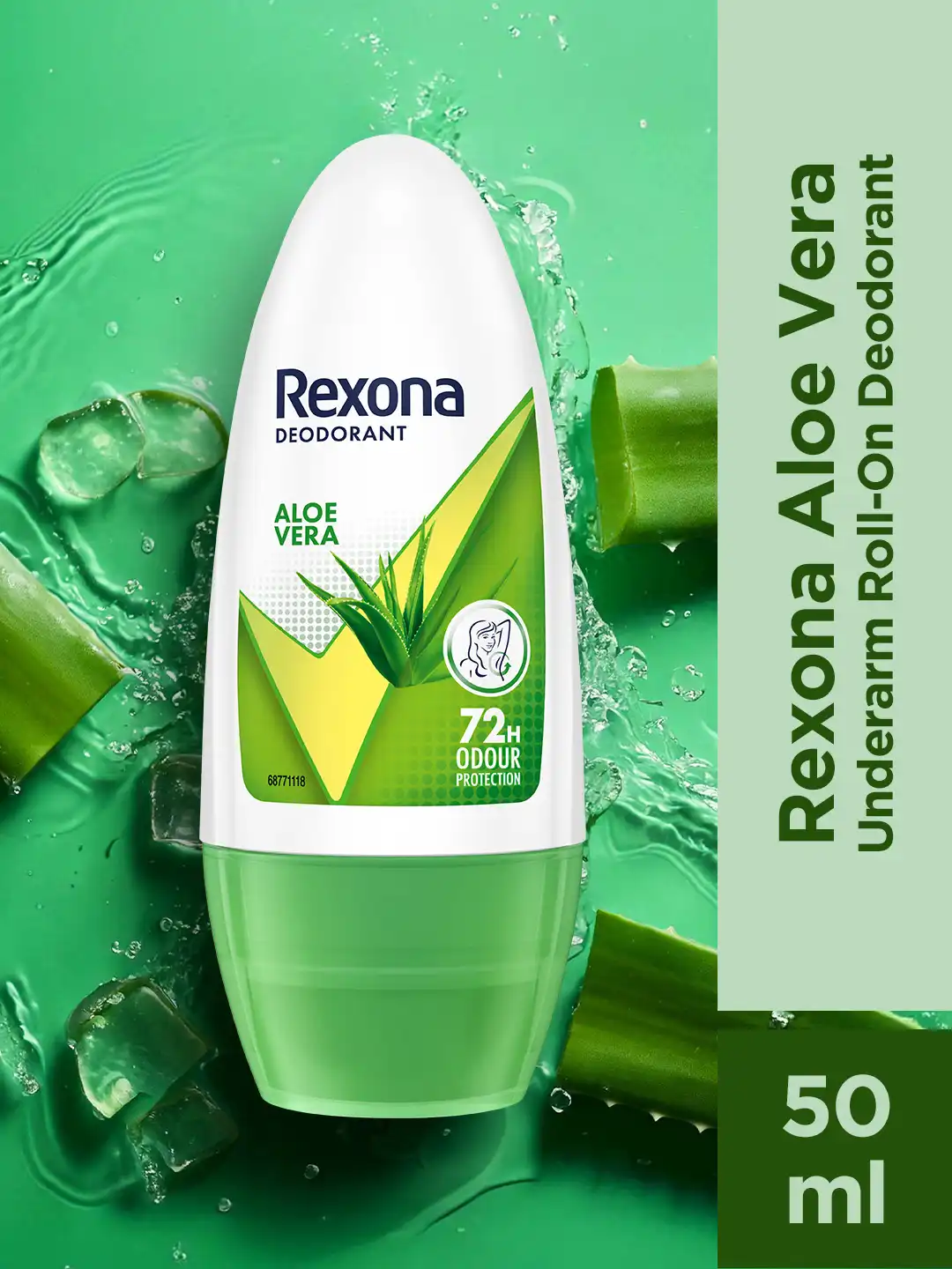 Buy REXONA Aloe Vera 72 H Odour Protection Underarm Roll-On Deodorant - 50  ml - Roll-Ons for Women 16833658 | Myntra