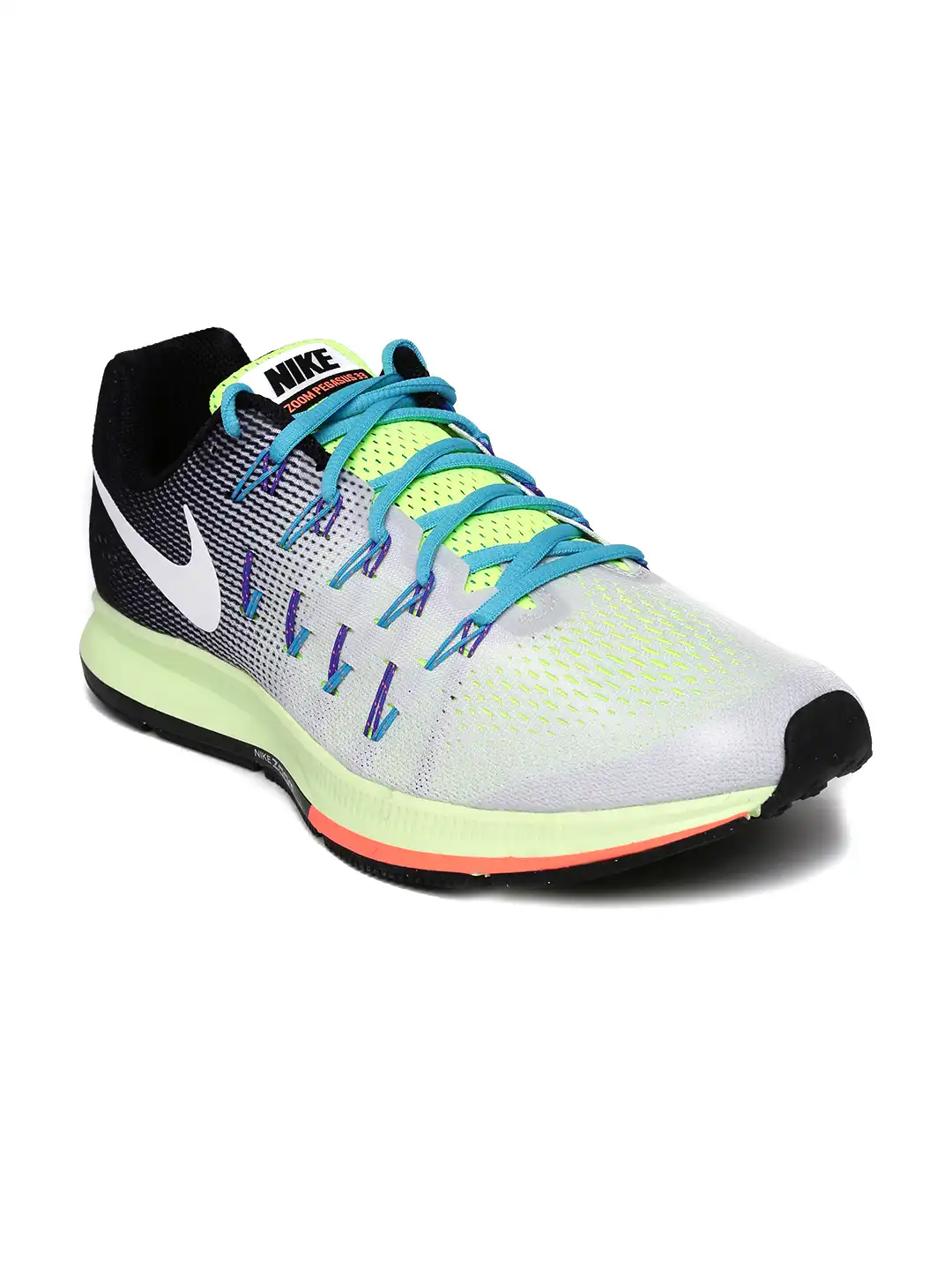 nike zoom pegasus 33 gray running shoes
