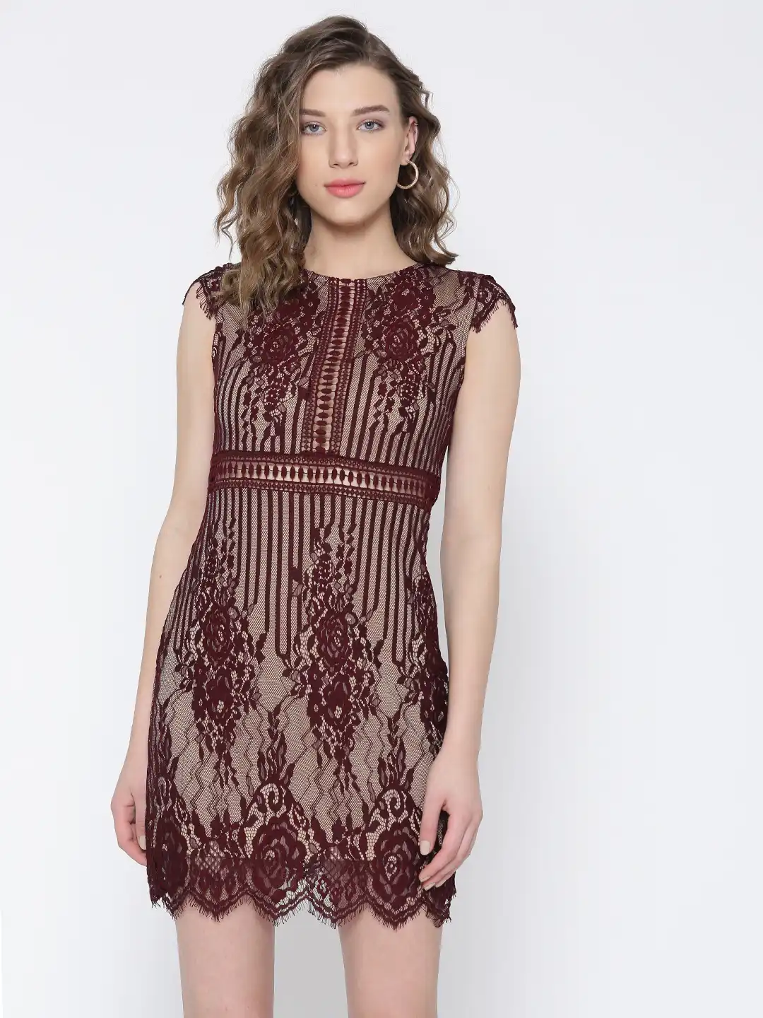 forever 21 burgundy lace dress Buy Women & Beige Sheath - Dresses for Women 1720150 Color:Floral Apricot Black x-sibling-handle:lane-denim-mini-dress-coastal-wash Cocktail dresses RoyalCraft 6 Drawer Dresser, Floral buttons at front