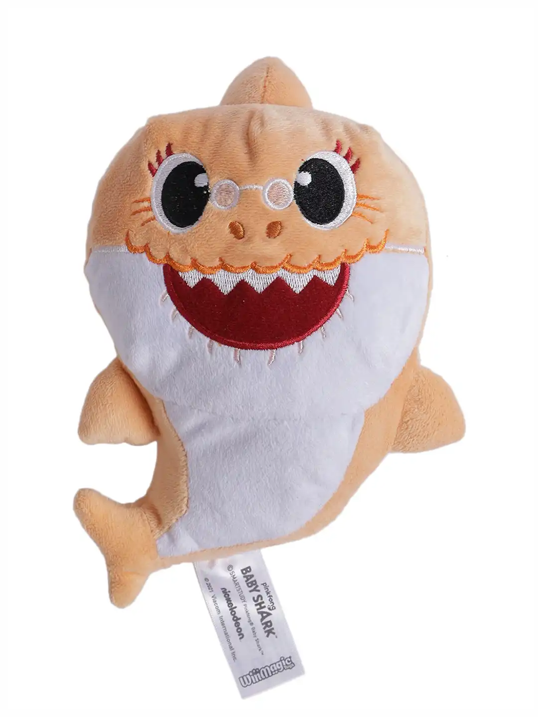 Buy pinkfong BABY SHARK Peach-Coloured Baby Shark Singing Plush