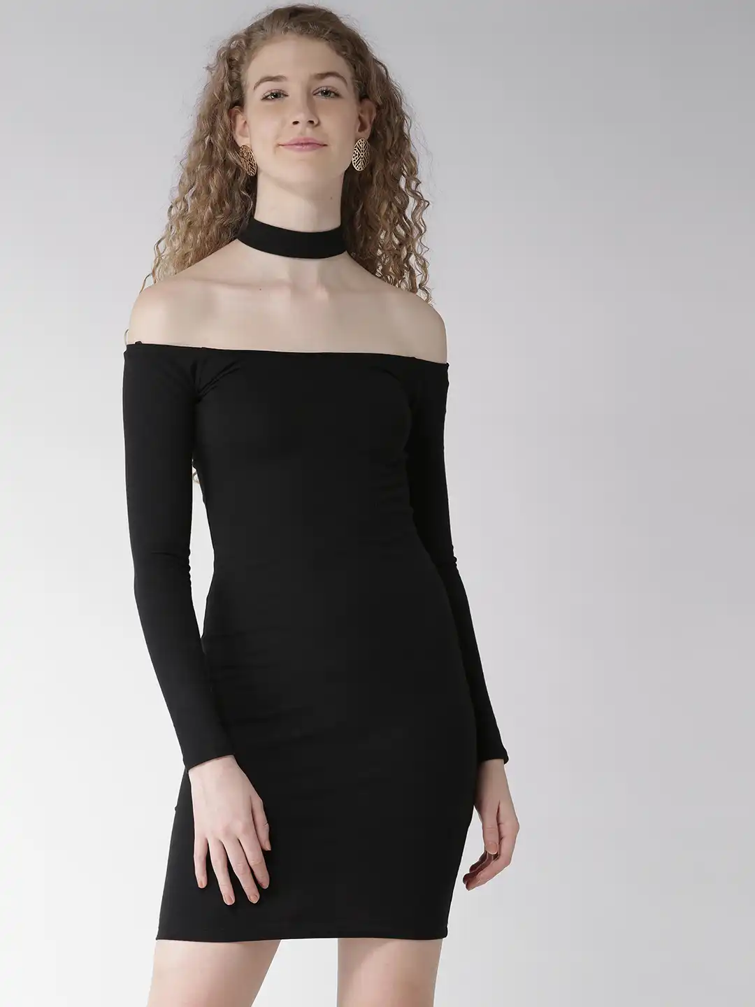 Buy FOREVER 21 Women Black Solid Off-Shoulder Bodycon Dress - Dresses for Women 1793520 | Myntra Buy FOREVER 21 Women Black Solid Off-Shoulder Bodycon Dress - Dresses for Women 1793520 | Myntra