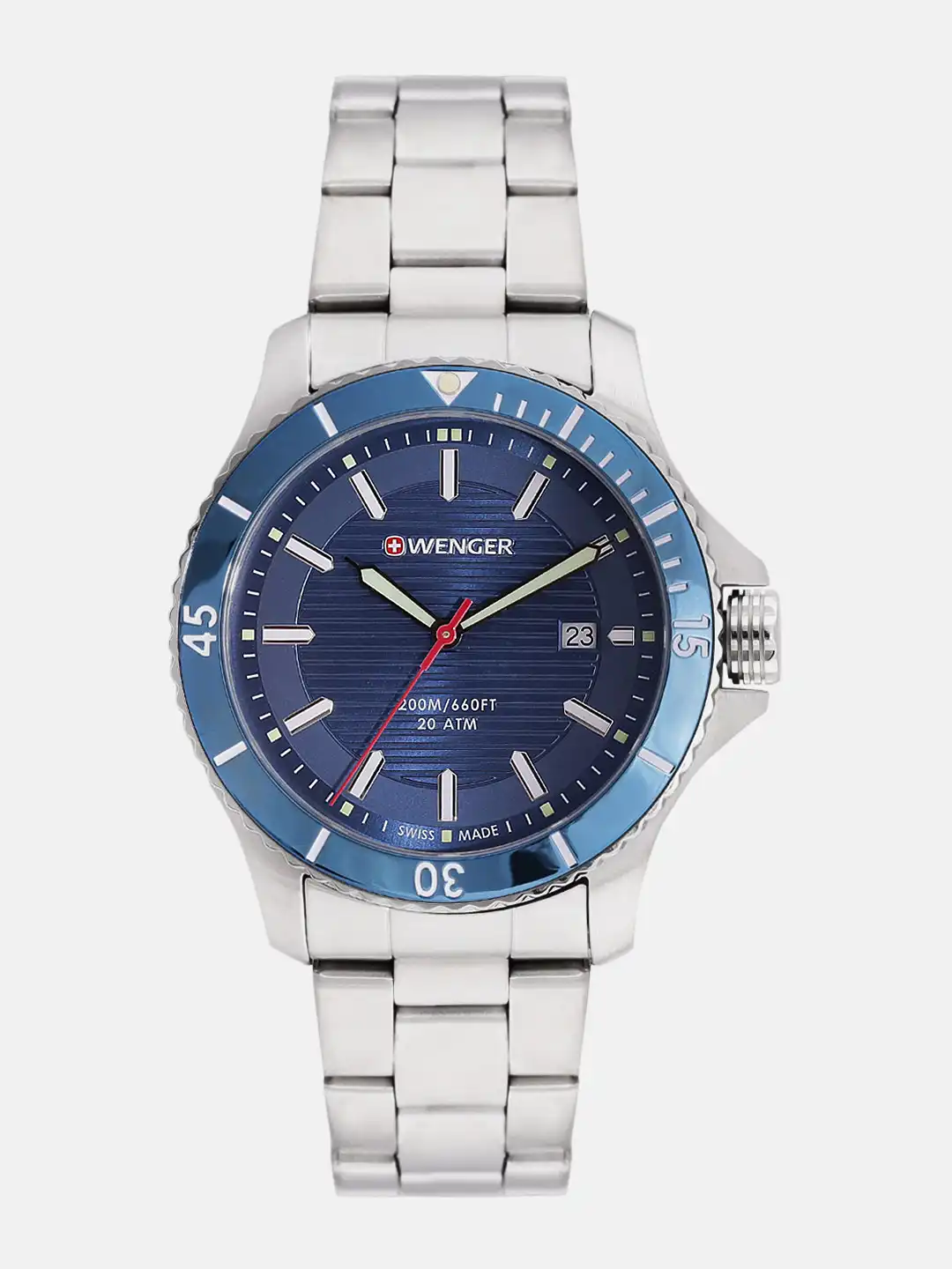 Buy Wenger Seaforce Men Blue Swiss Dial Watch 01.0641.120