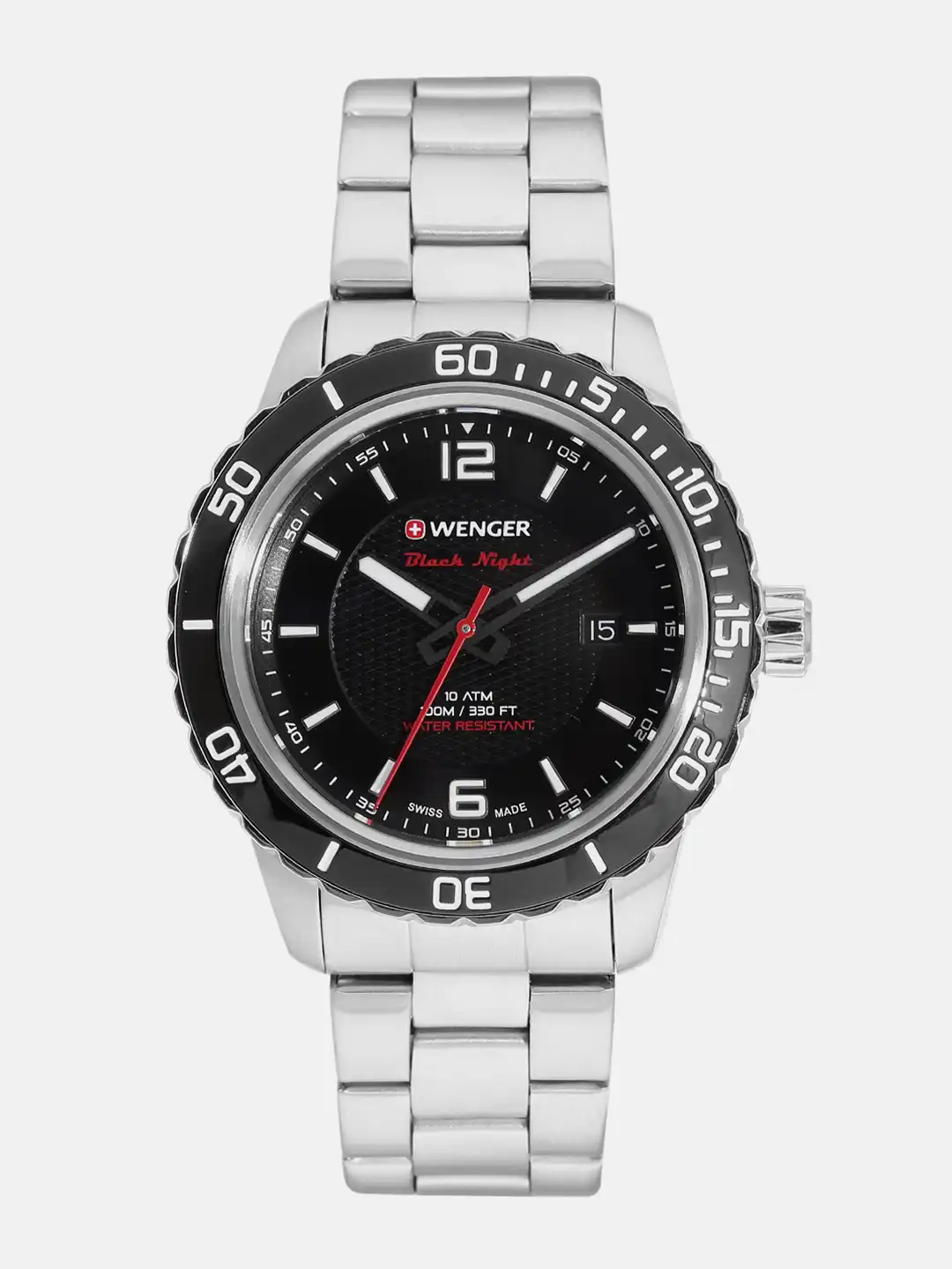 Buy Wenger Roadster Night Men Black Swiss Dial Watch 01.0851.122