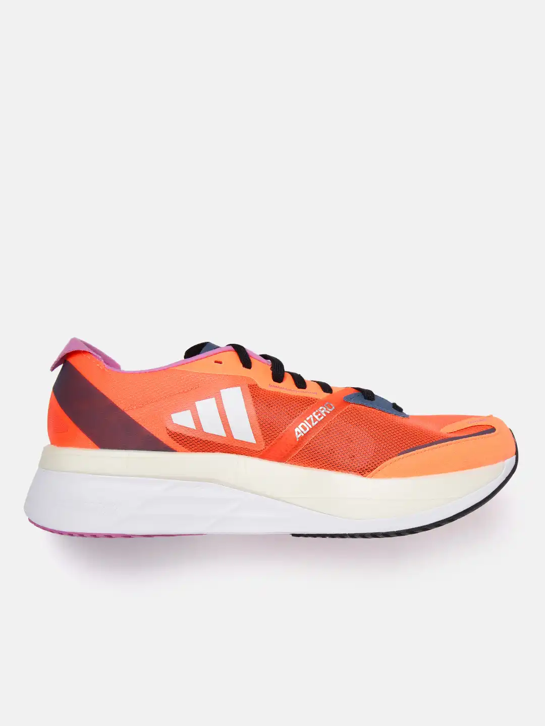 お見逃しなく【限定お値下げ】 adizeroBOAシステム ブラック/オレンジ Buy ADIDAS Men Orange Woven Design Adizero Boston 11 Running Shoes