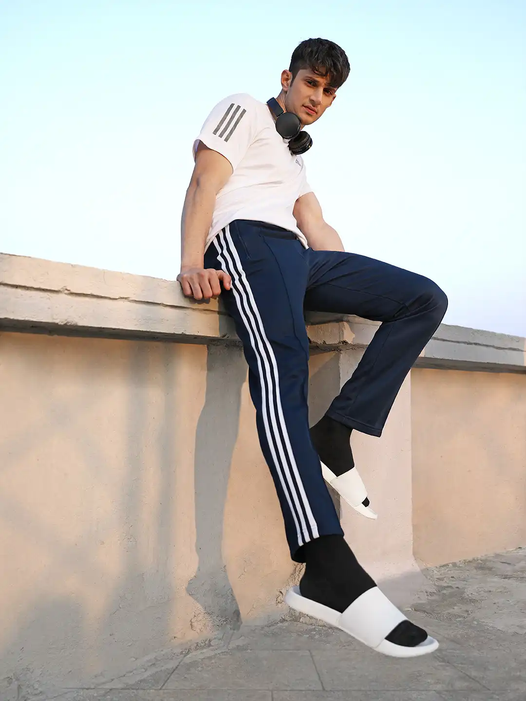 パンツ adidas x everyone Track Pant \"navy Adidas Originals - X Wales Bonner Track Pant - VegNonVeg