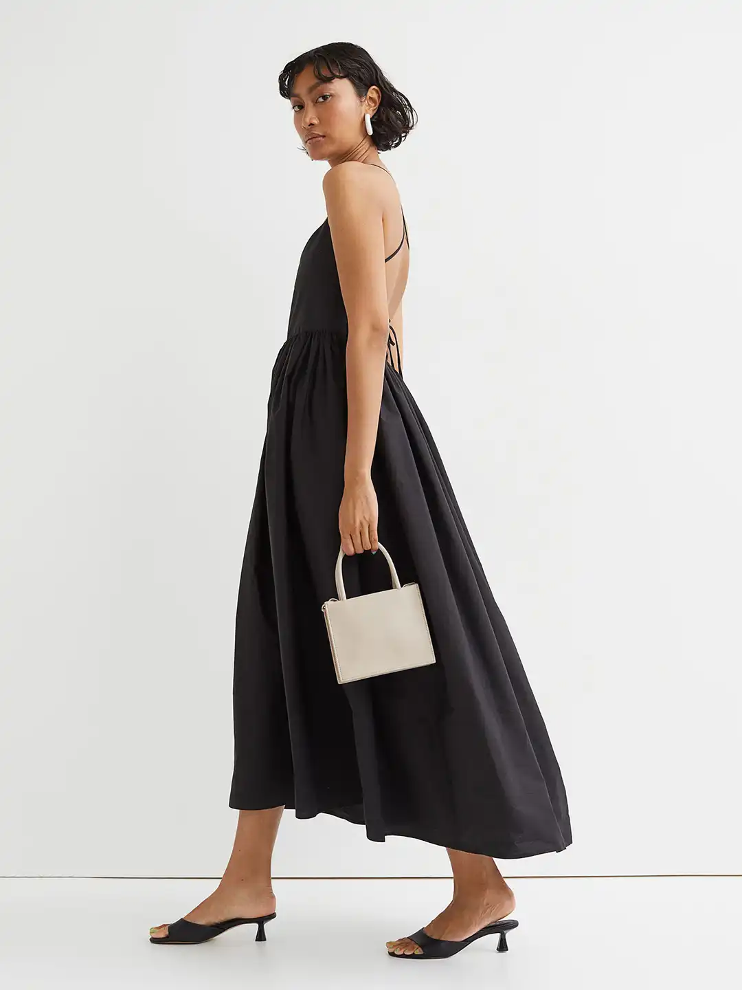 h&m black cotton maxi dress Maxi Dresses | Long-Sleeve Floral Bodycon & Satin