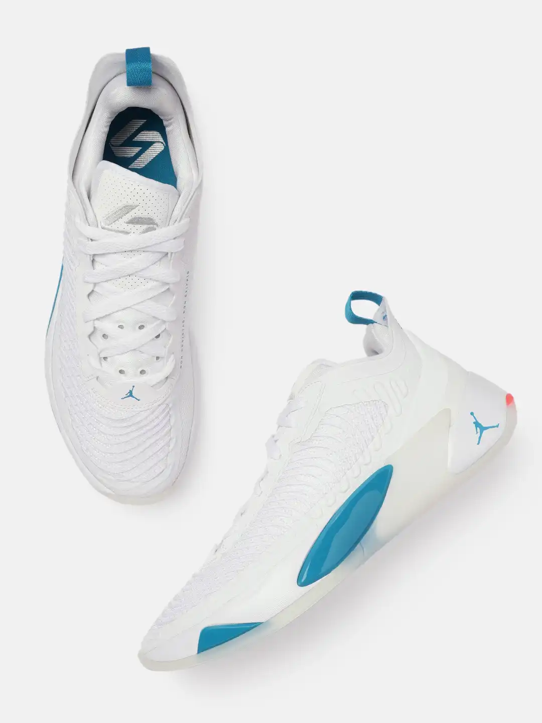 Buy Nike Men White JORDAN LUKA 1 PF Basketball Shoes - Sports
