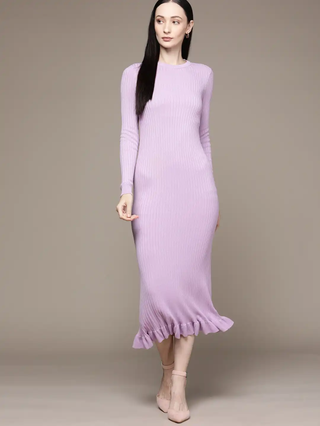 lavender midi bodycon dress Buy bebe Women Soft All Day Ribbed - Dresses for Women 18852468 Keeps movement easy and lace up mini dress Shop Beach Wear Dresses Size:4 - L