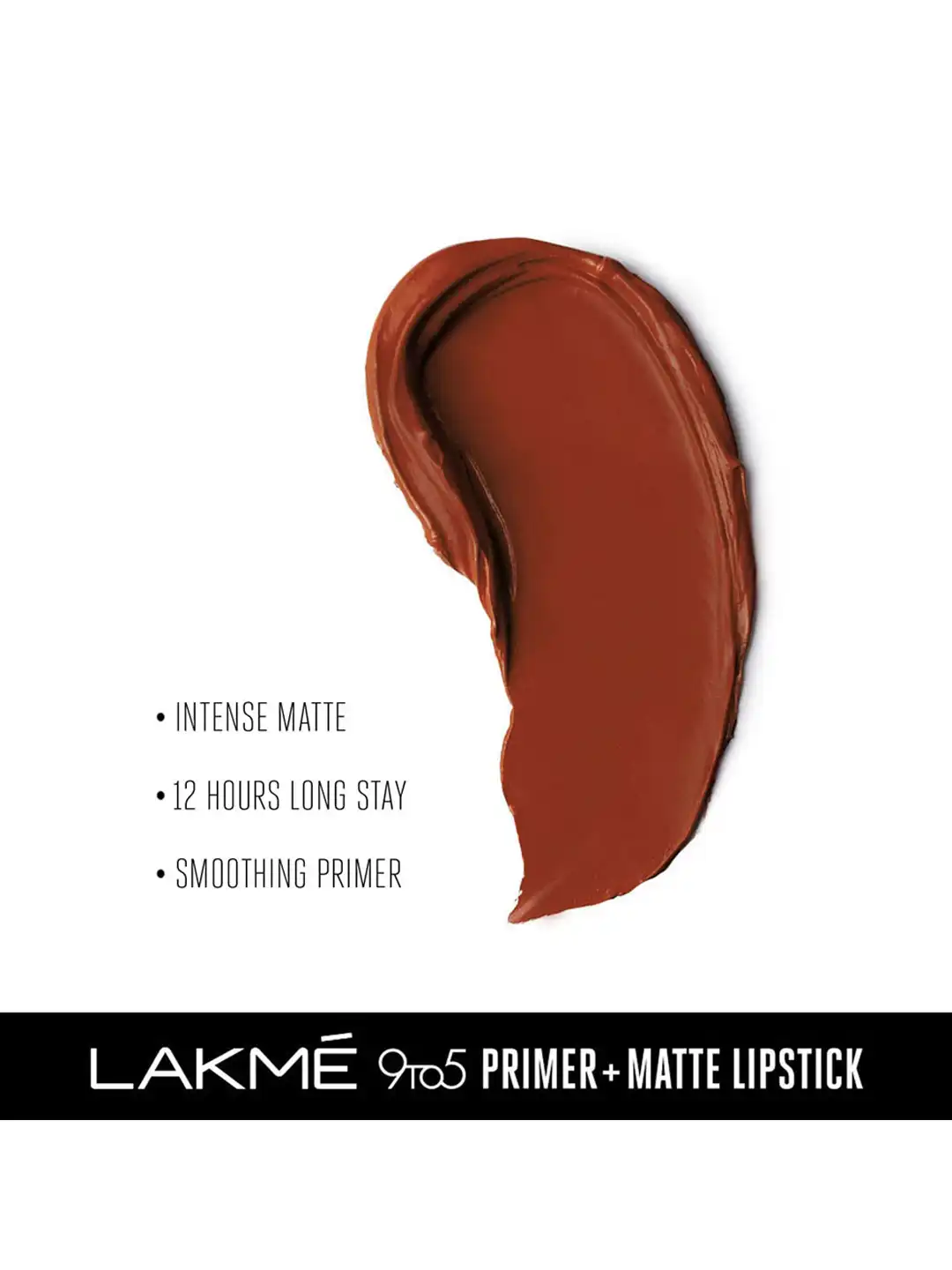 Buy Lakme 9 to 5 Primer + Matte Lipstick Choco Break MB12