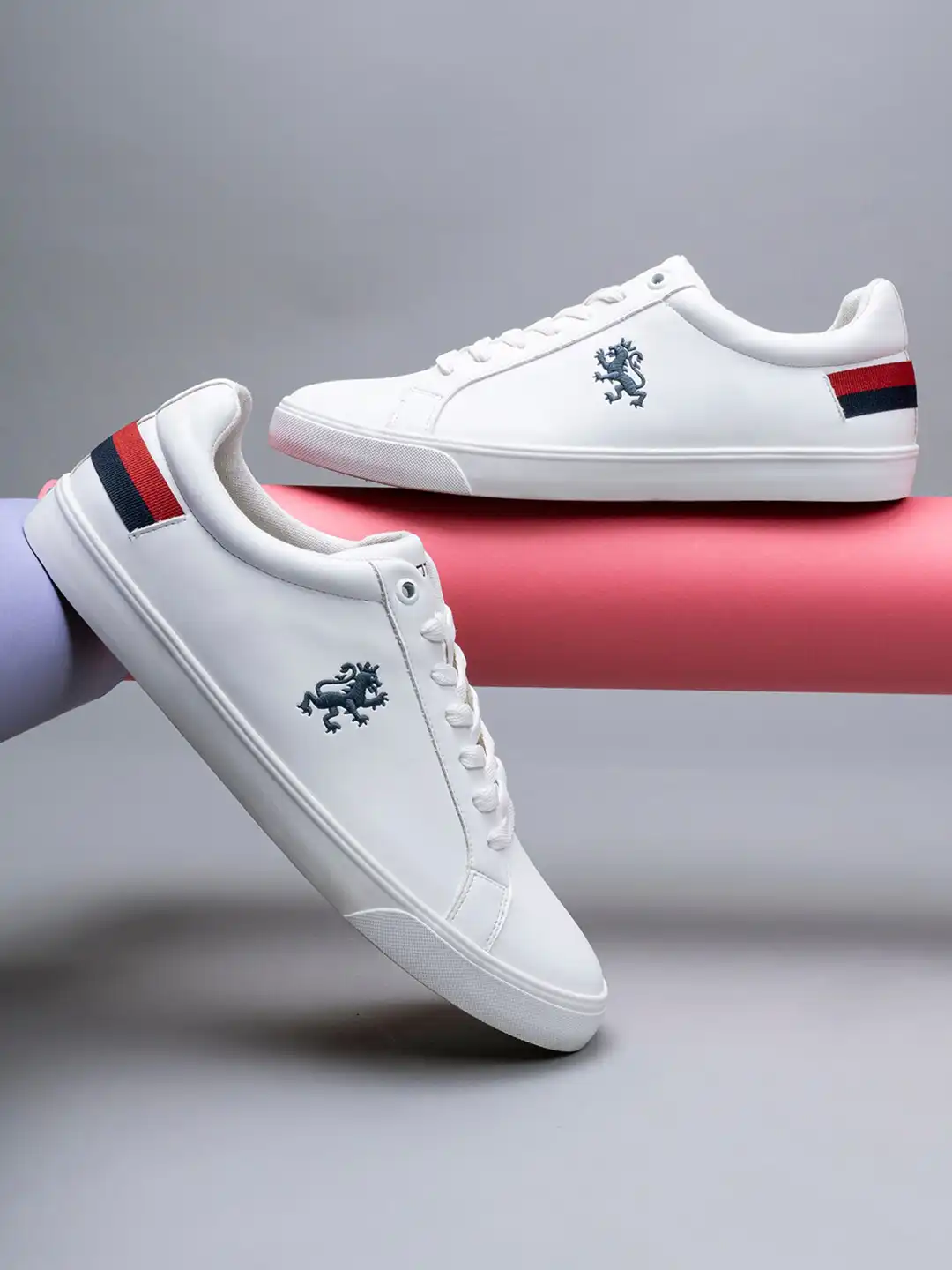 847 ああああ Buy Red Tape Men White Textured Sneakers - Casual Shoes for Men