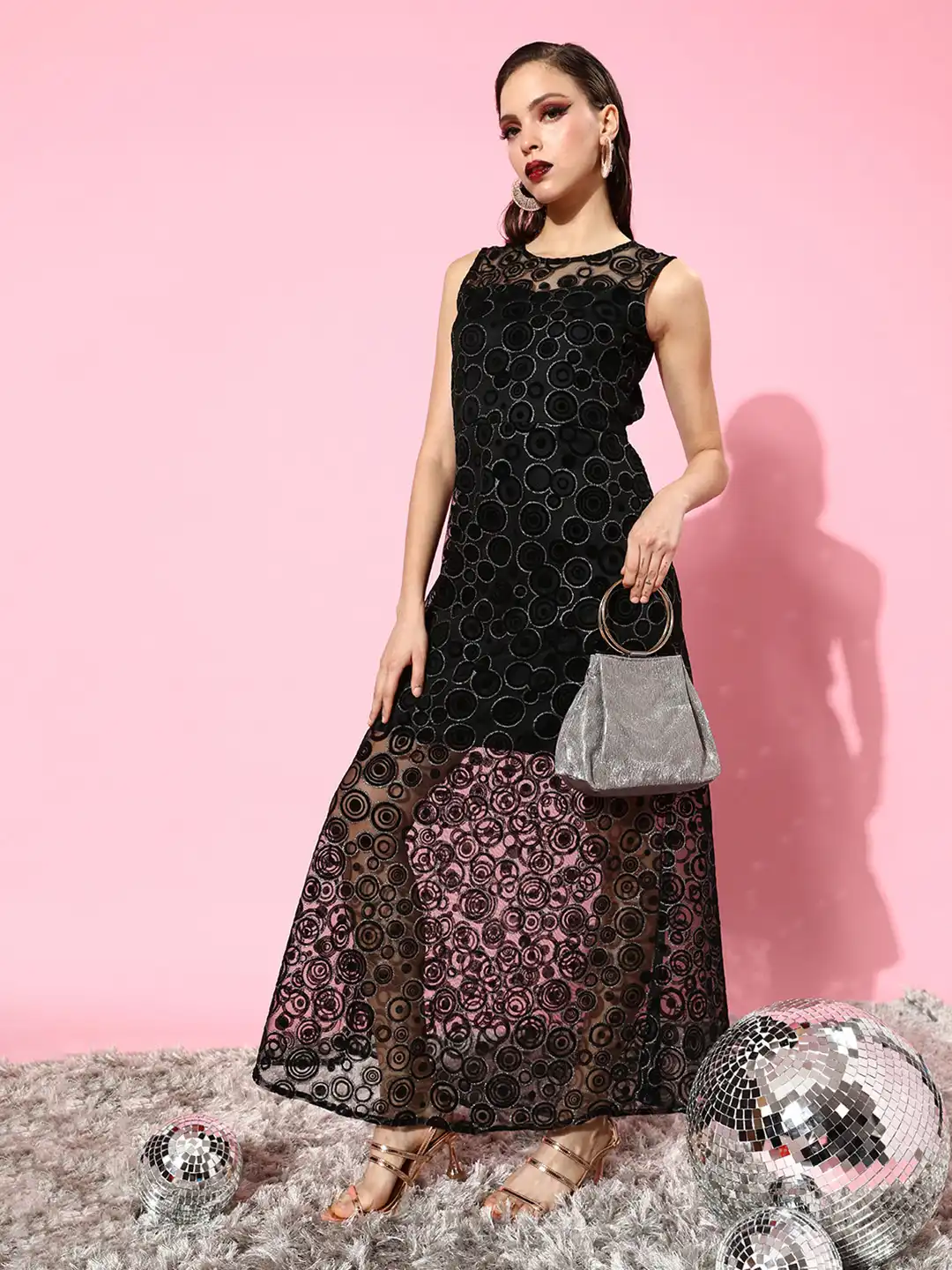 womens satin maxi dress Verlaine Black Satin Maxi Dress