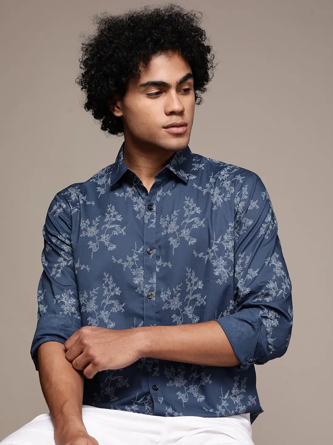 Buy Macy's Alfani Men Navy Blue Pure Cotton Floral Printed Casual Shirt - Shirts for Men 19080672 | Myntra Buy Macy's Alfani Men Navy Blue Pure Cotton Floral Printed Casual Shirt - Shirts for Men 19080672 | Myntra