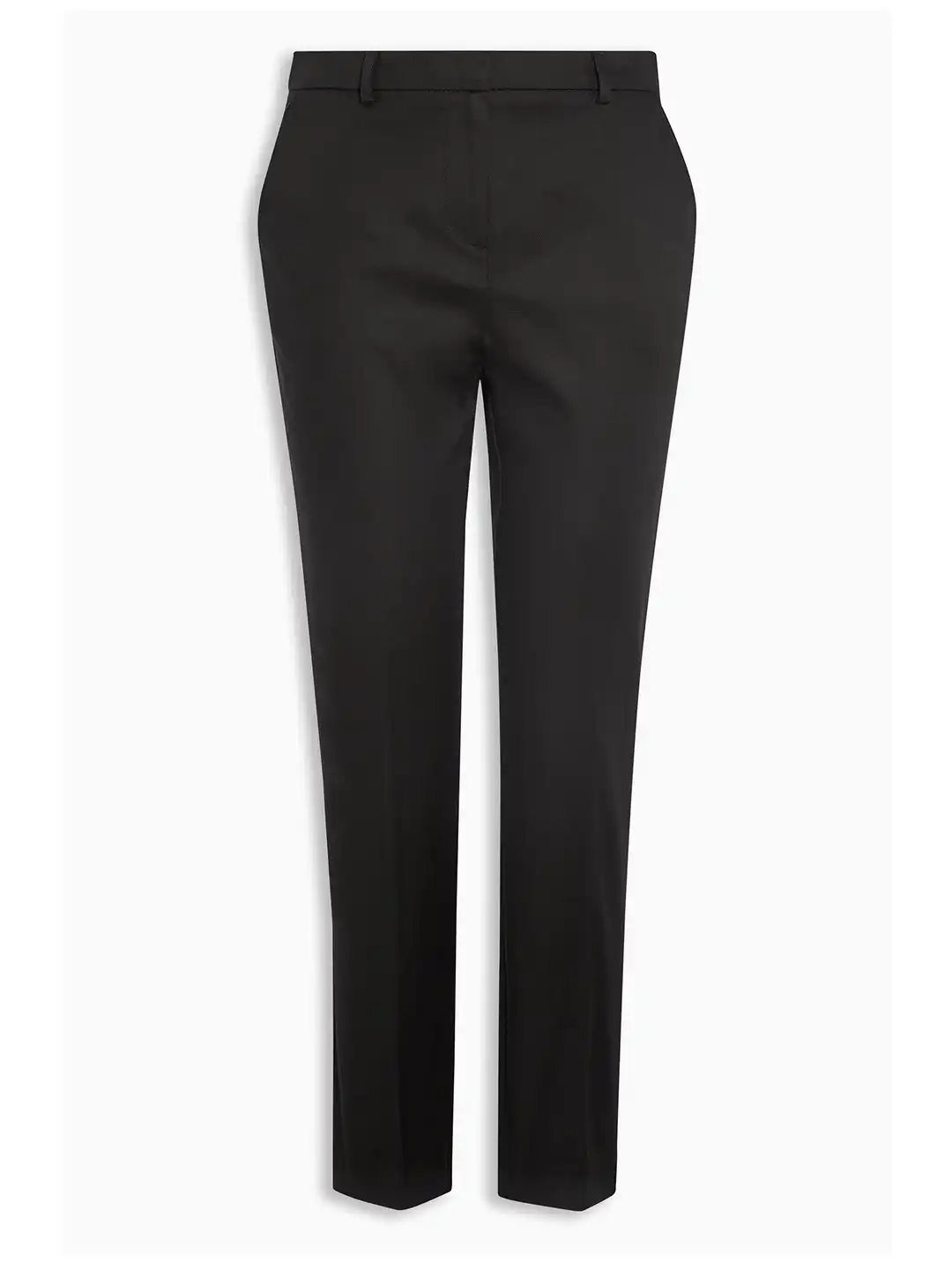 black cigarette trousers next Buy next Women Black Solid Cigarette Trousers - Trousers for Women 1973430
