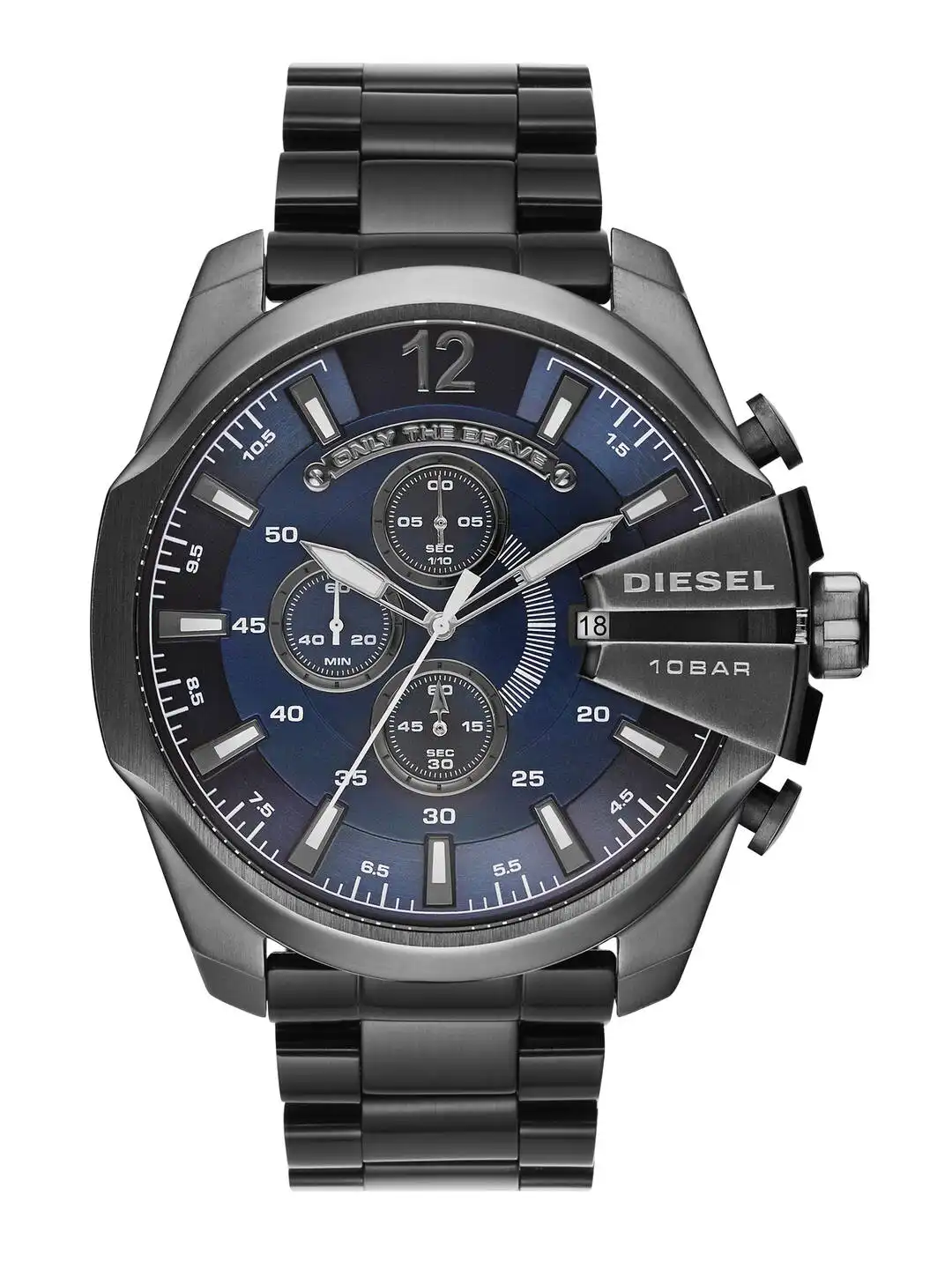 Buy DIESEL Men Gunmetal-Toned Analogue Watch DZ4329 - Watches for