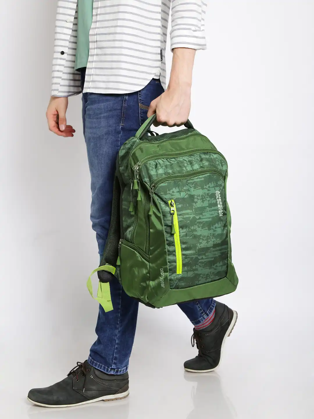 american tourister amt tech gear 21 l laptop backpack green Tourister: Backpacks Buy AMERICAN TOURISTER Unisex Olive