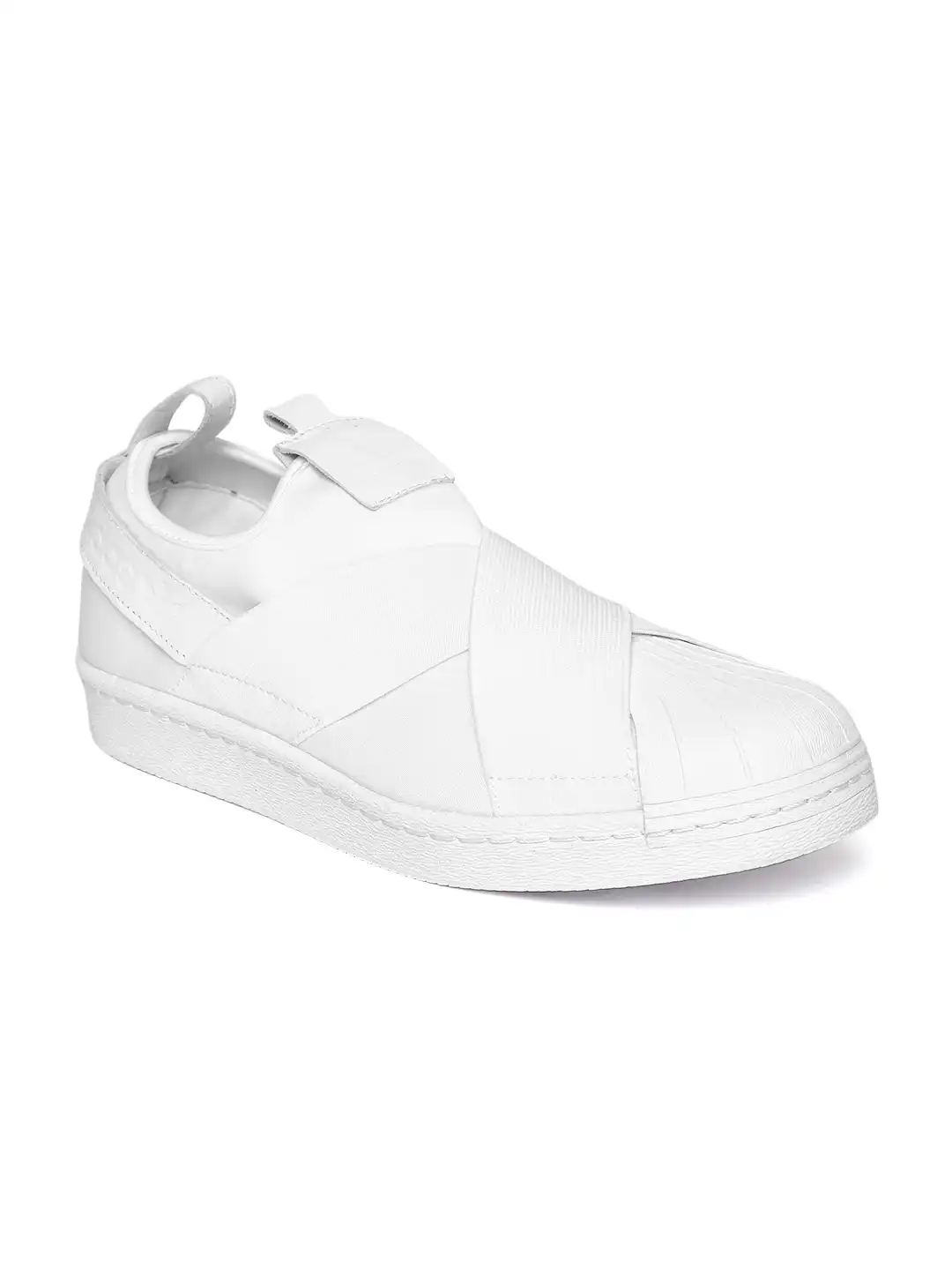 Buy ADIDAS Originals Men White Superstar Slip-On Sneakers - Casual