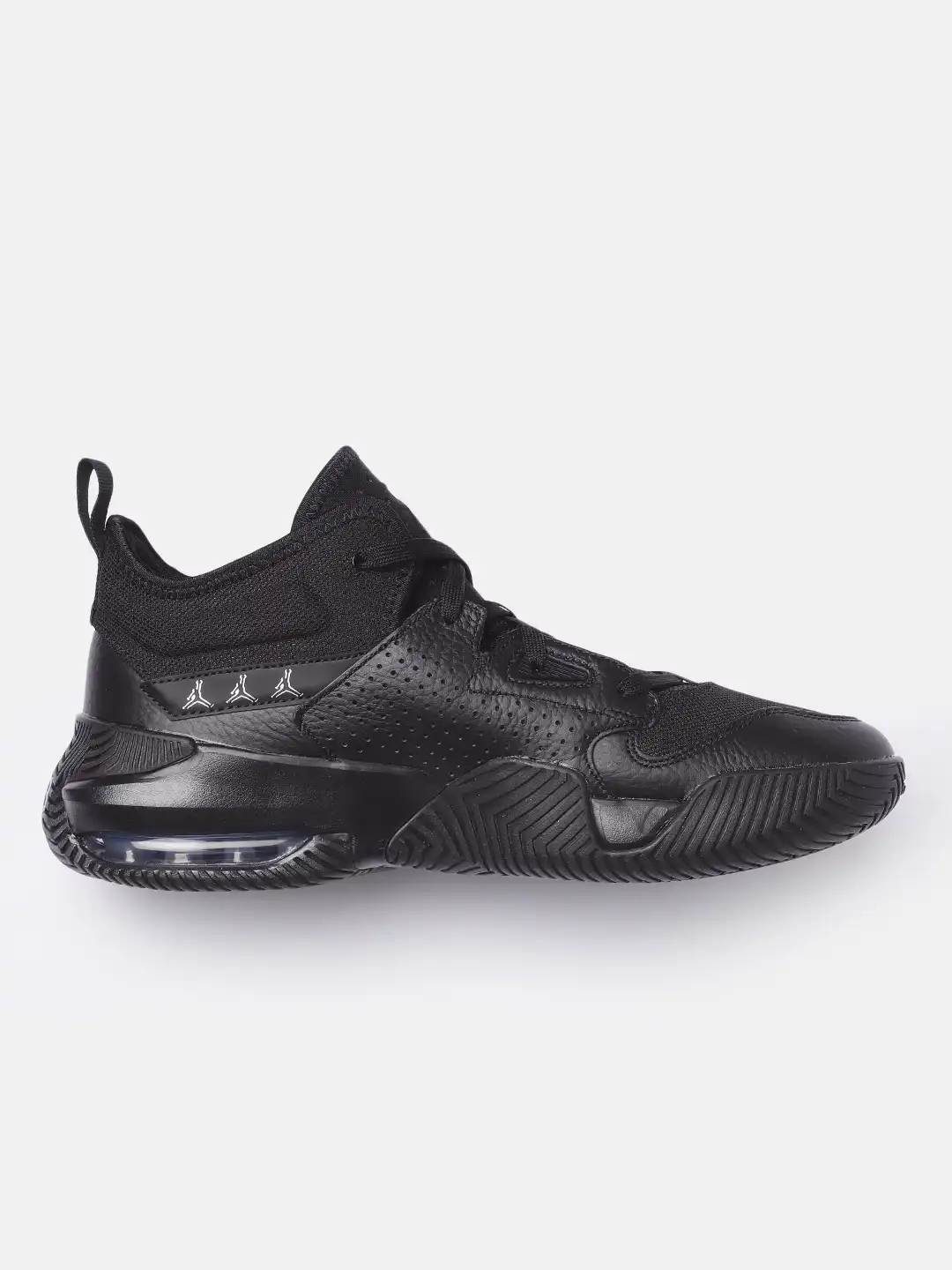 Buy Nike Men Black Jordan Stay Loyal 2 Leather Basketball Shoes