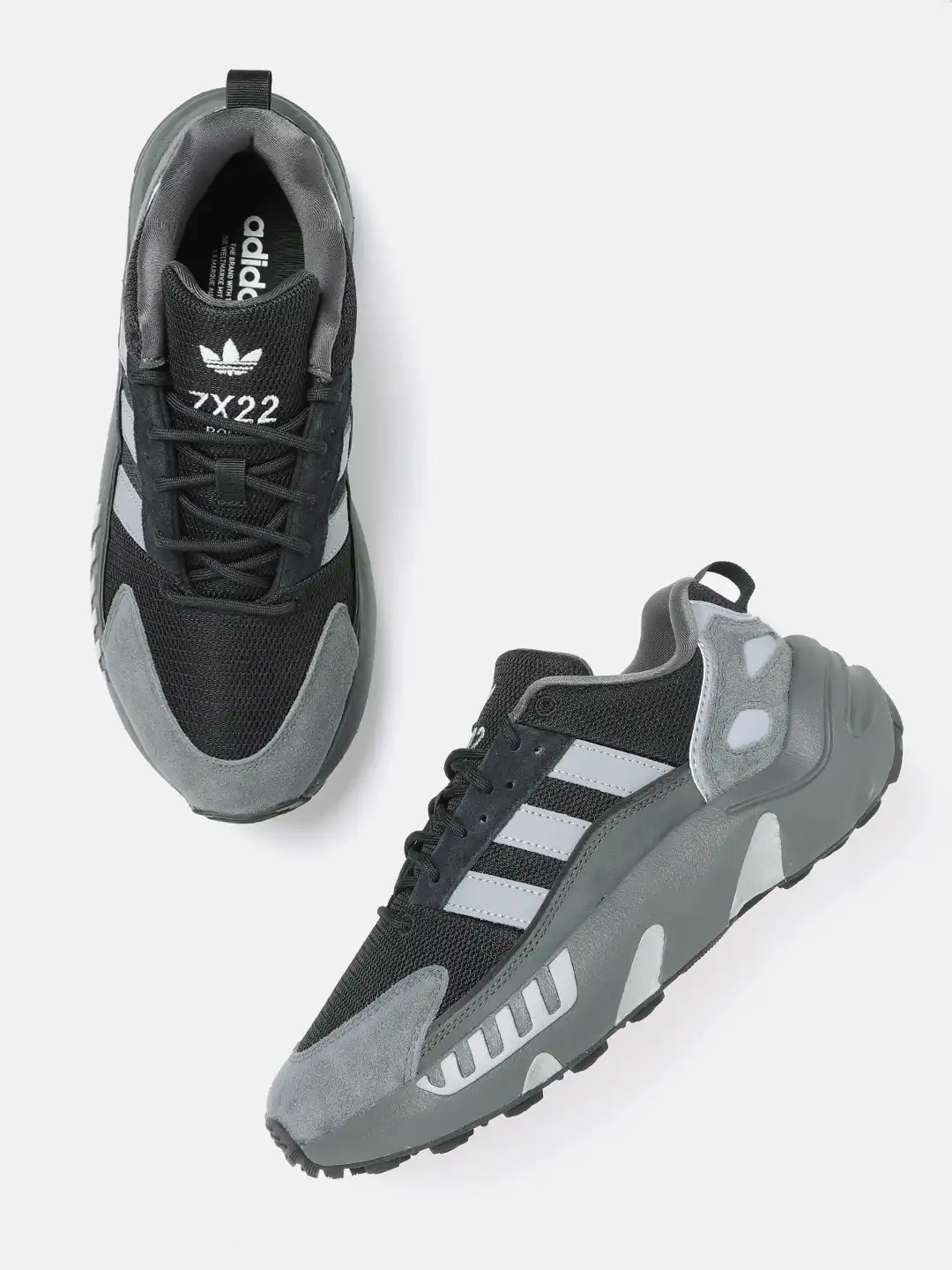 r*a様 Adidas Men's [26.5*PRO4]&[26.0*BOST Buy ADIDAS Originals Men Colourblocked Suede ZX 22 Boost Sneakers