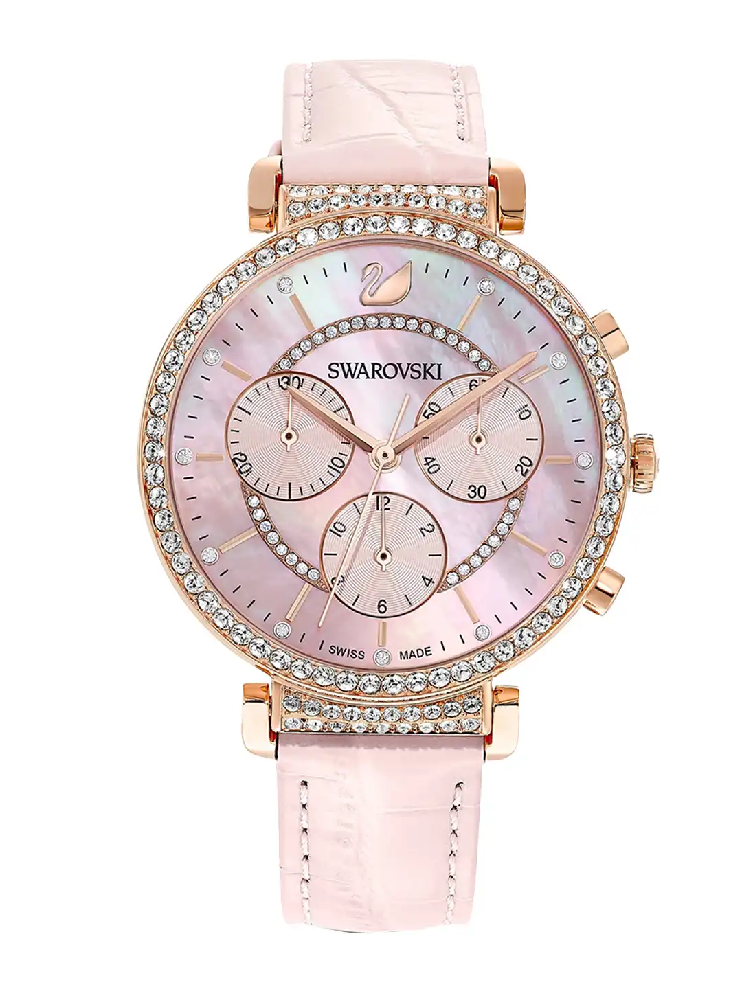 Buy SWAROVSKI Women Passage Chrono Ls Rose Mop Pro - Watches for