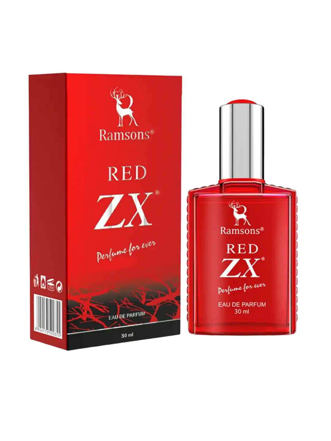 Red Buy Ramsons Pack Of 2 Red ZX Eau De Parfum 30 ml Each - Perfume