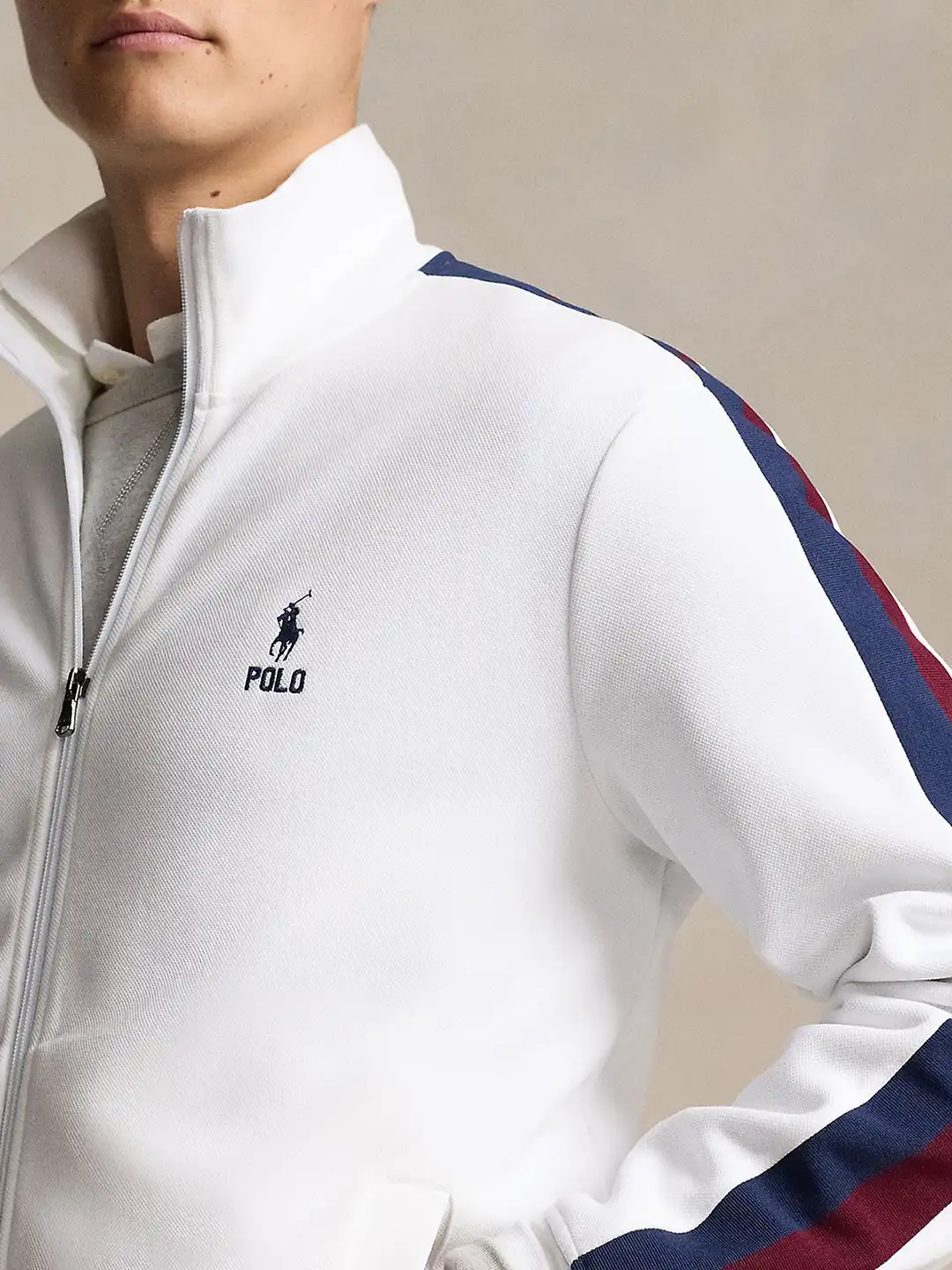 Buy Polo Ralph Lauren Men Double-Knit Mesh Track Jacket - Jackets