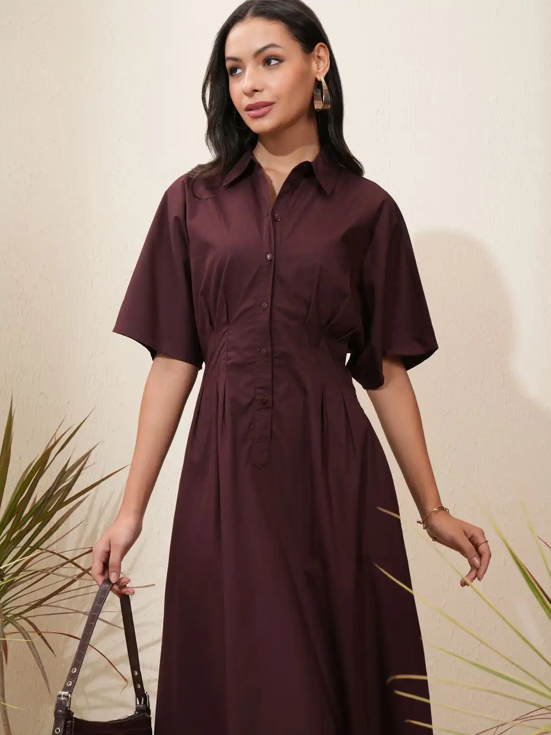 Buy Tokyo Talkies Fit & Flare Regular Sleeves Midi Dress - Dresses for  Women 30642997 | Myntra