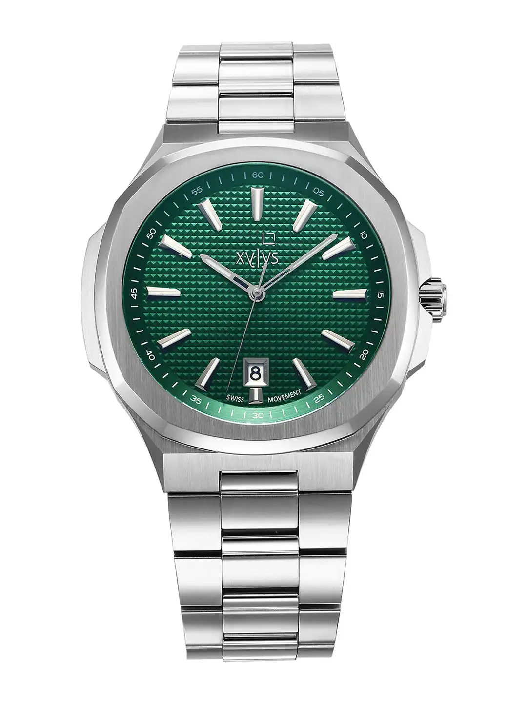 Buy Xylys Men Integra Swiss Analog Stainless Steel Green Dial