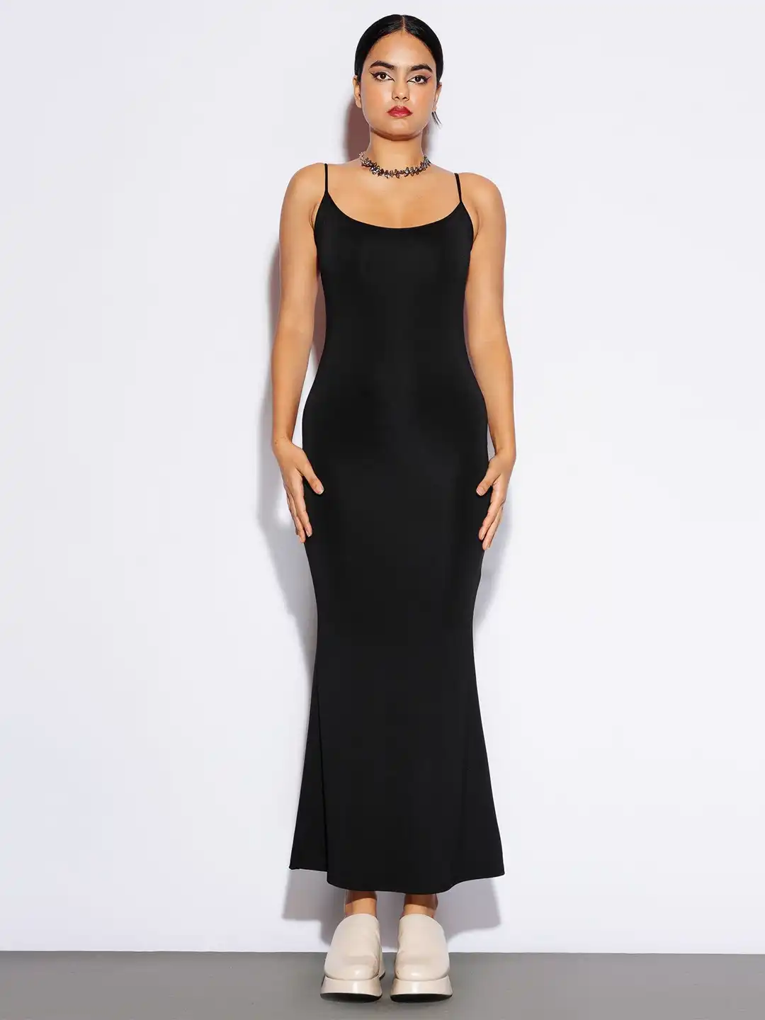 Buy FREAKINS Shoulder Straps Backless Bodycon Maxi Dress - Dresses for  Women 30656397 | Myntra