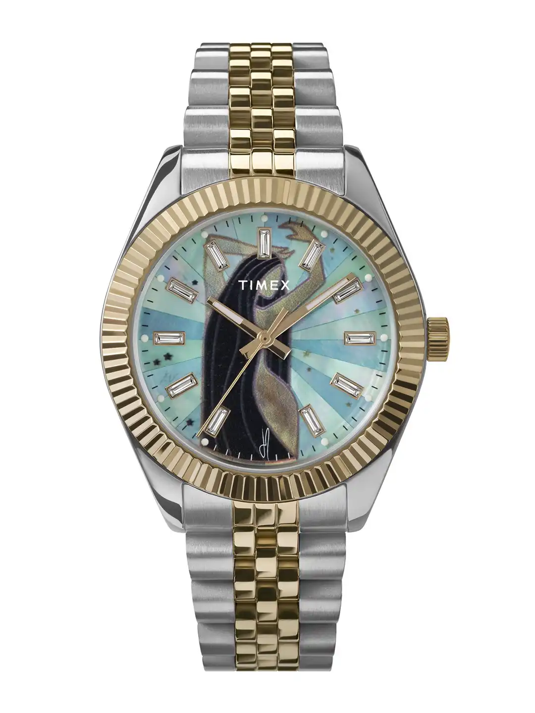 jtwm◆① Buy Timex Jacquie Aiche Round 21mm Multicolor Dial Analog Women