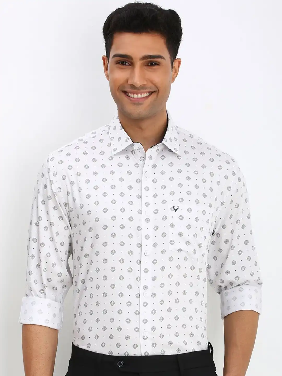 allen solly dress shirts Buy Allen Solly Men Slim Fit Opaque Printed Formal Shirt - Shirts for Men  30753226