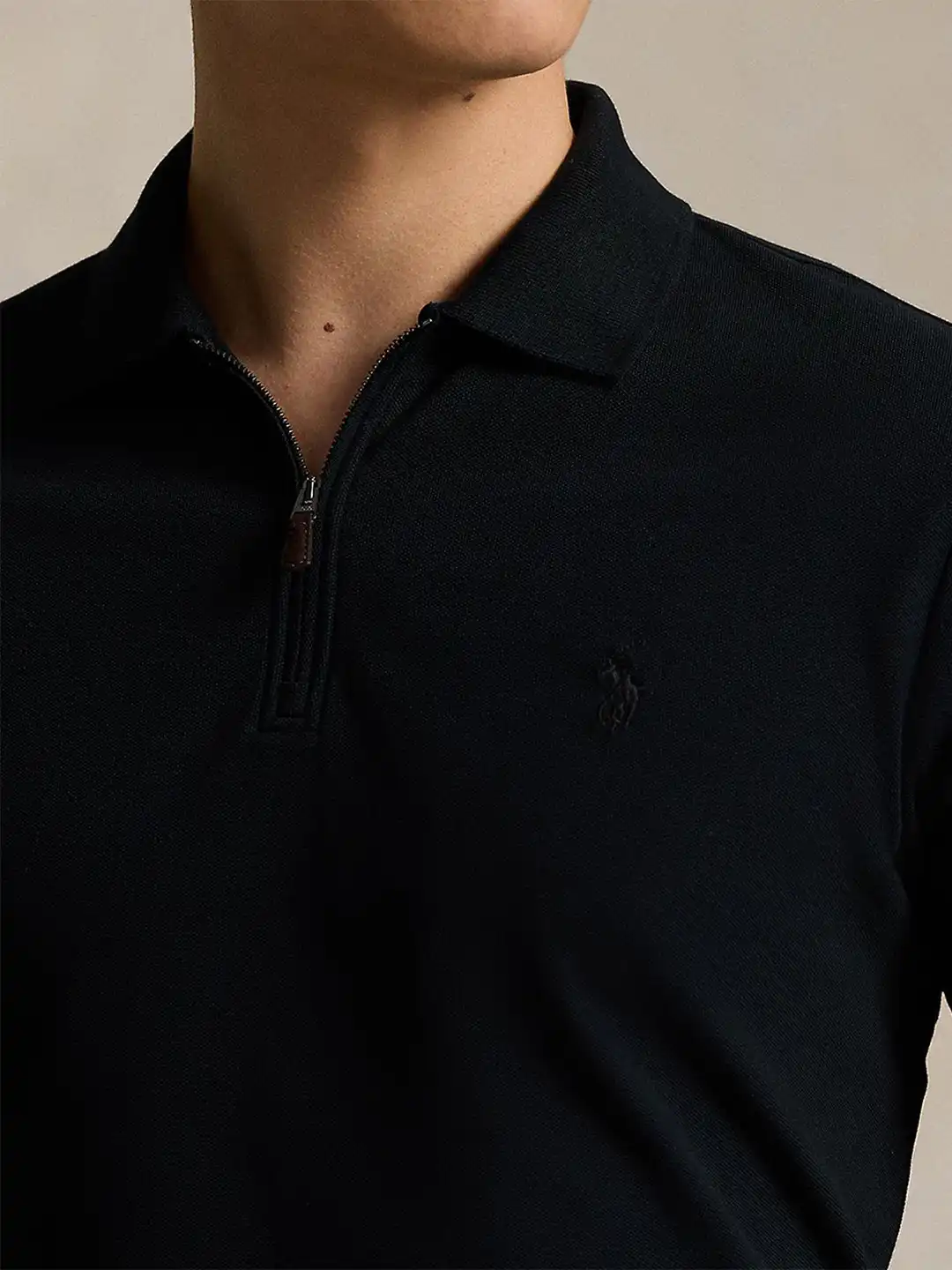 Buy Polo Ralph Lauren Men Solid Polo Collar T-Shirt - Tshirts for