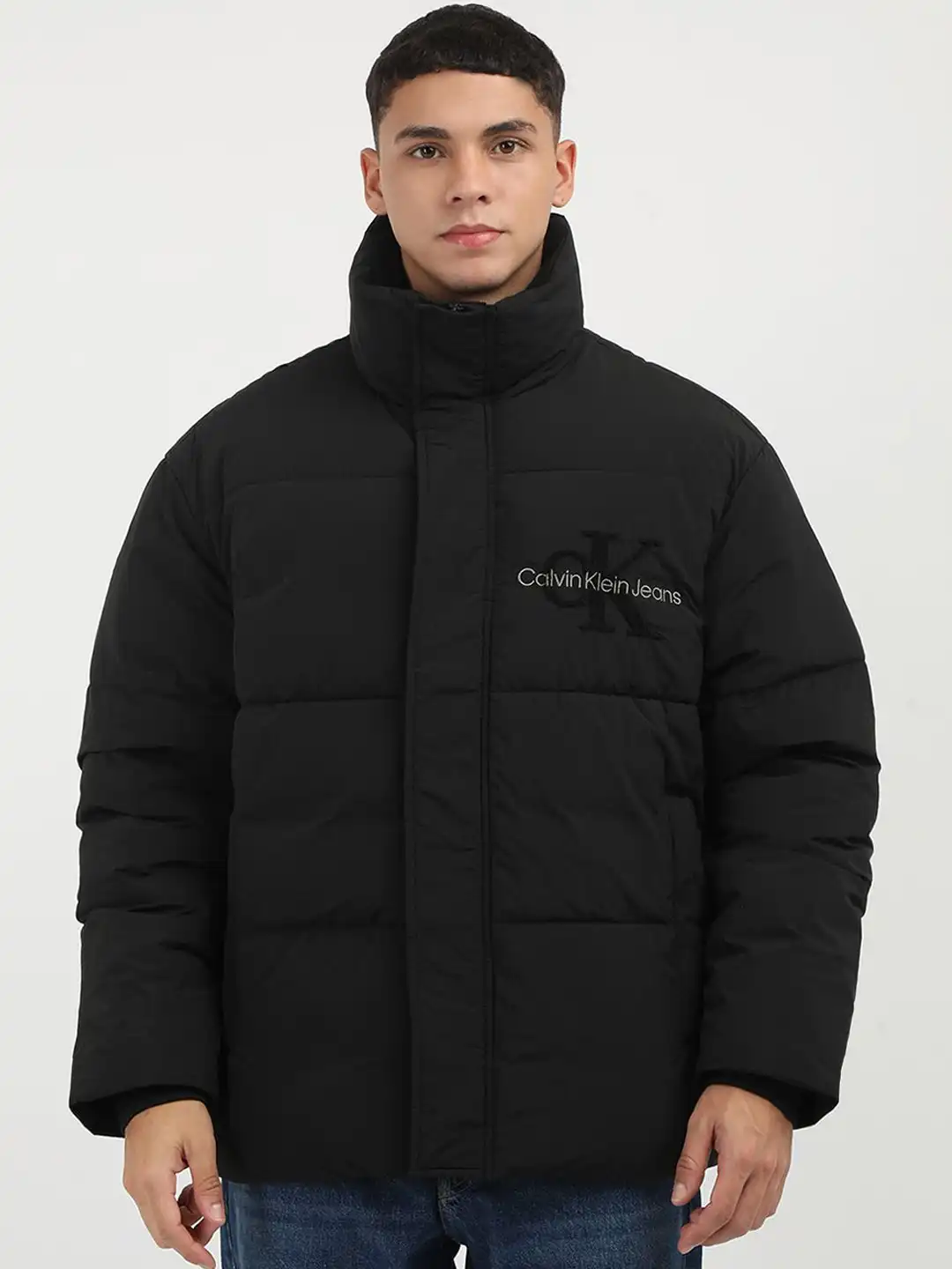 Calvin Klein Lightweight Puffer Jacket Black Calvin Klein Women Belted Lightweight Puffer In Black MYER