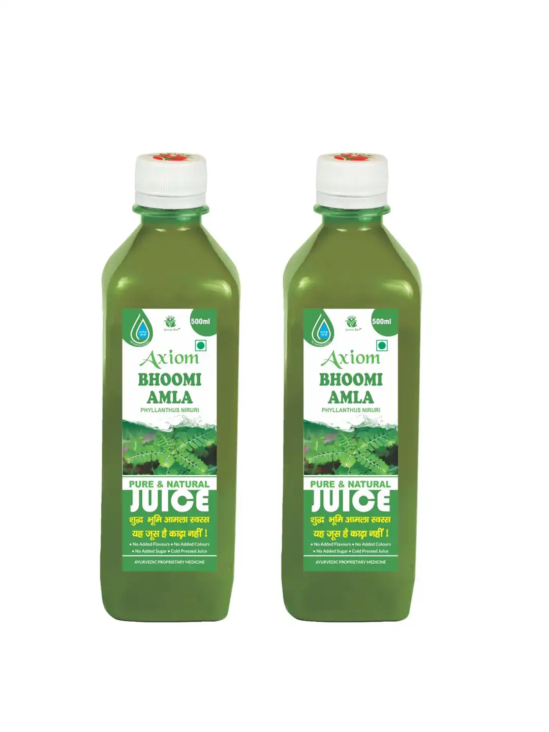 Buy Axiom Set Of 2 Bhoomi Amla Juice - 500ml Each - Herbal