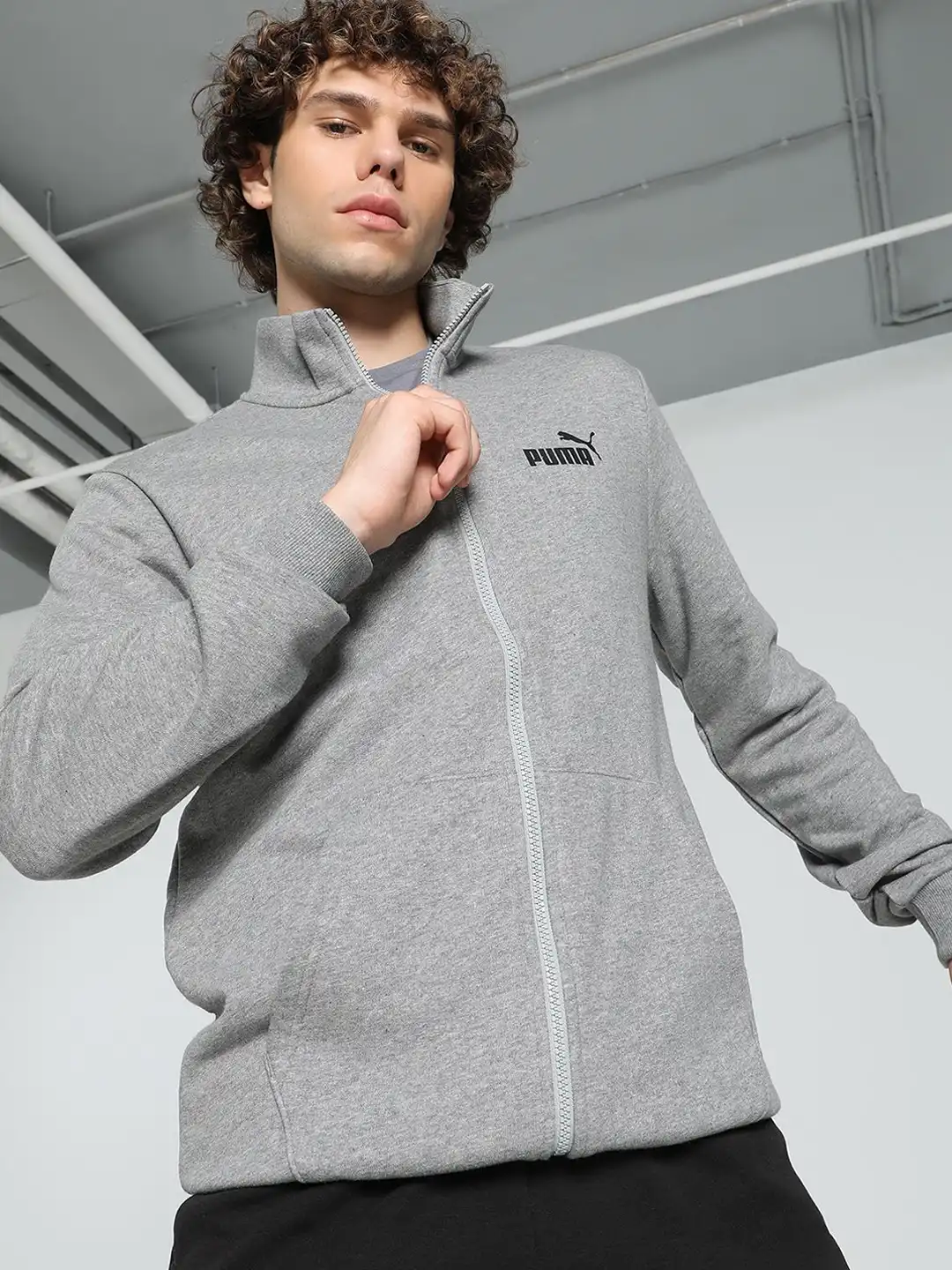 Buy Puma Ess Men's Knitted Track Jacket - Jackets for Men 30491265