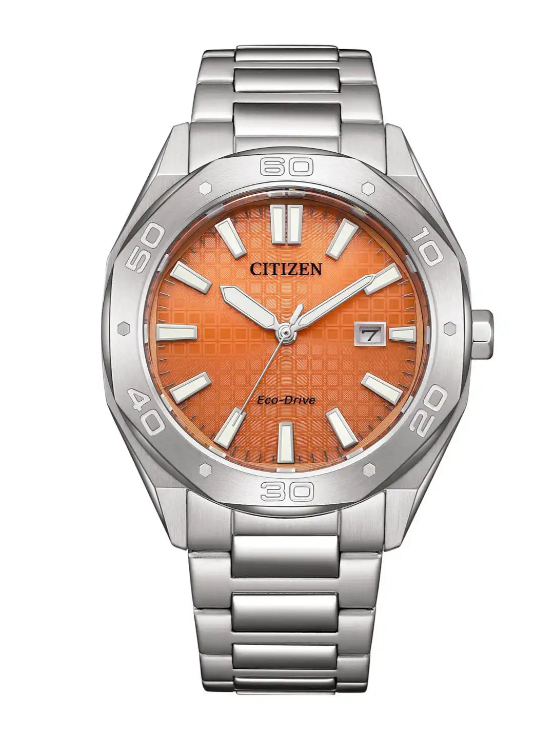 Buy Citizen Men Embellished Dial & Stainless Steel Bracelet Style
