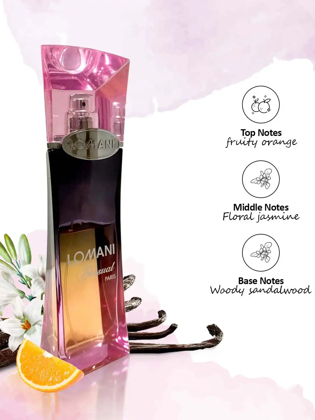 Buy Lomani Paris Sensual Natural Spray Long Lasting Eau De Perfume