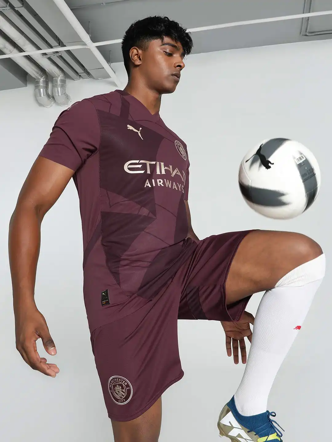 Buy Puma Mcfc Third Authentic Jersey Tshirts - Tshirts for Men