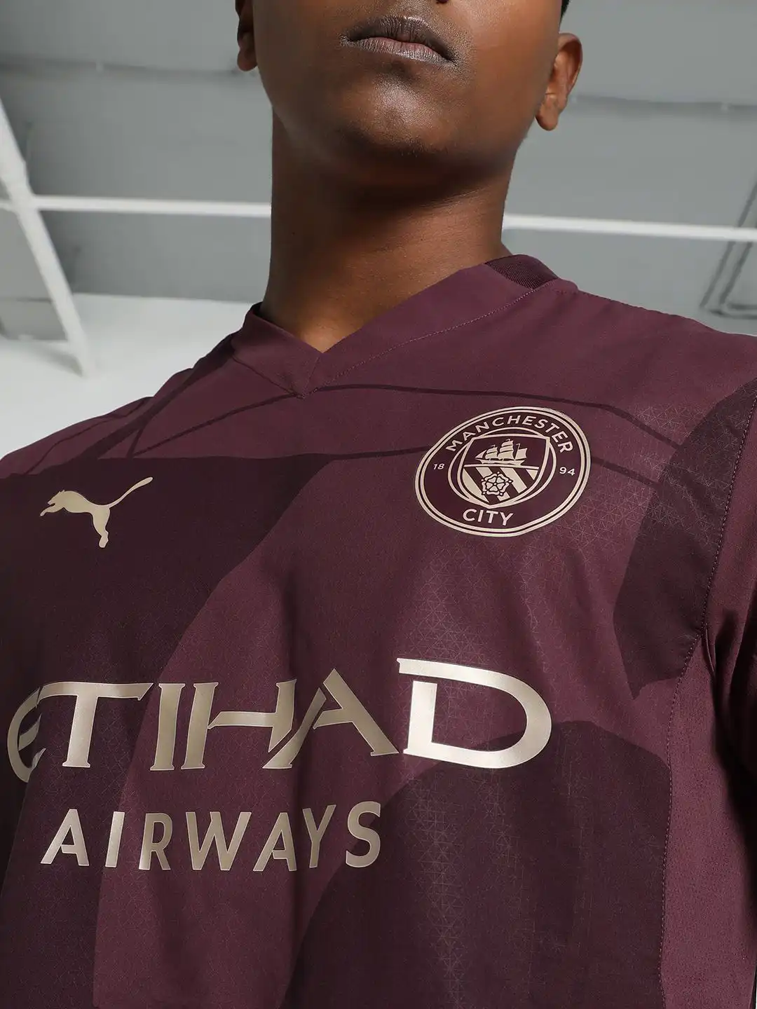 Buy Puma Mcfc Third Authentic Jersey Tshirts - Tshirts for Men