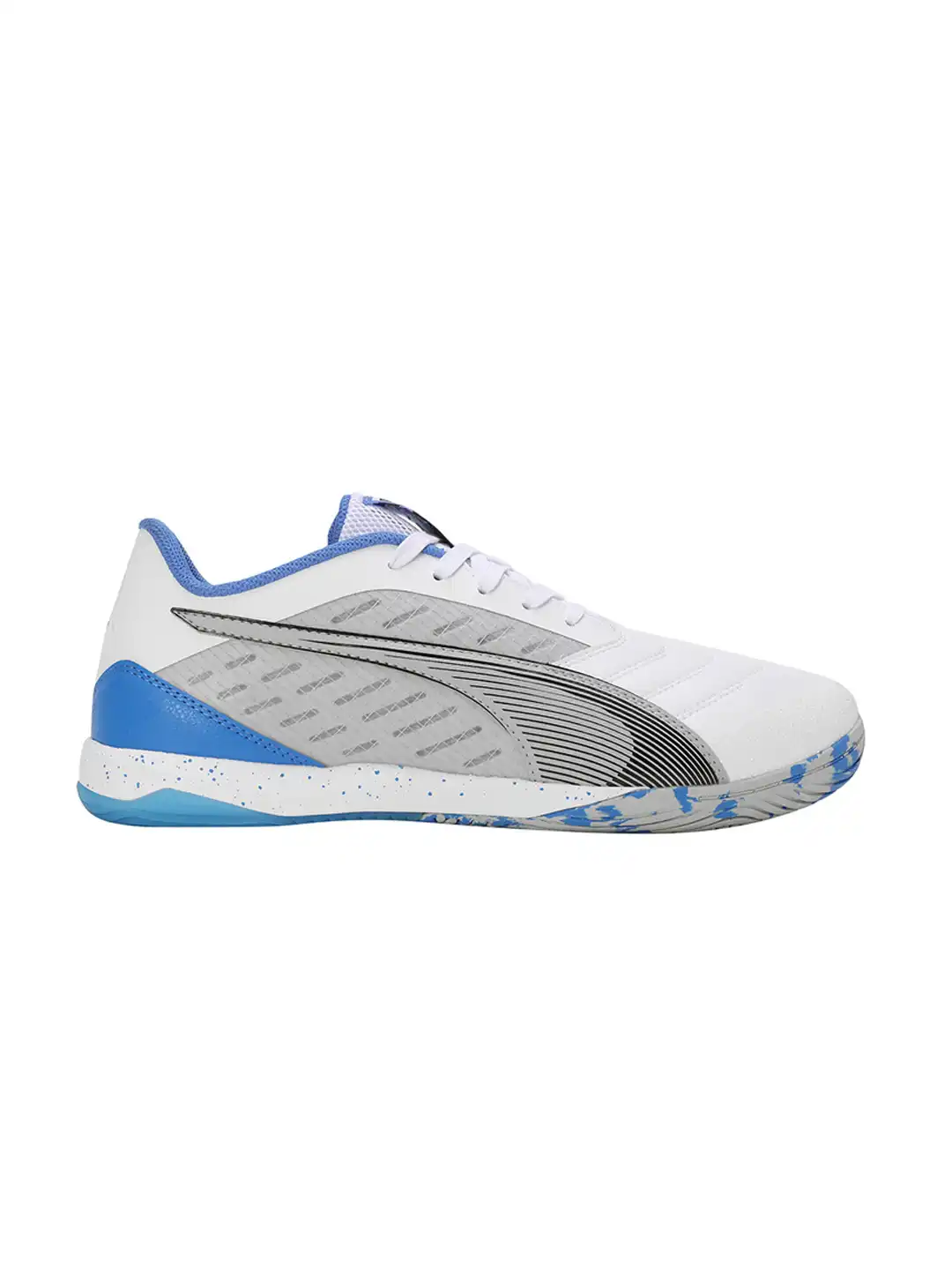white puma indoor soccer shoes