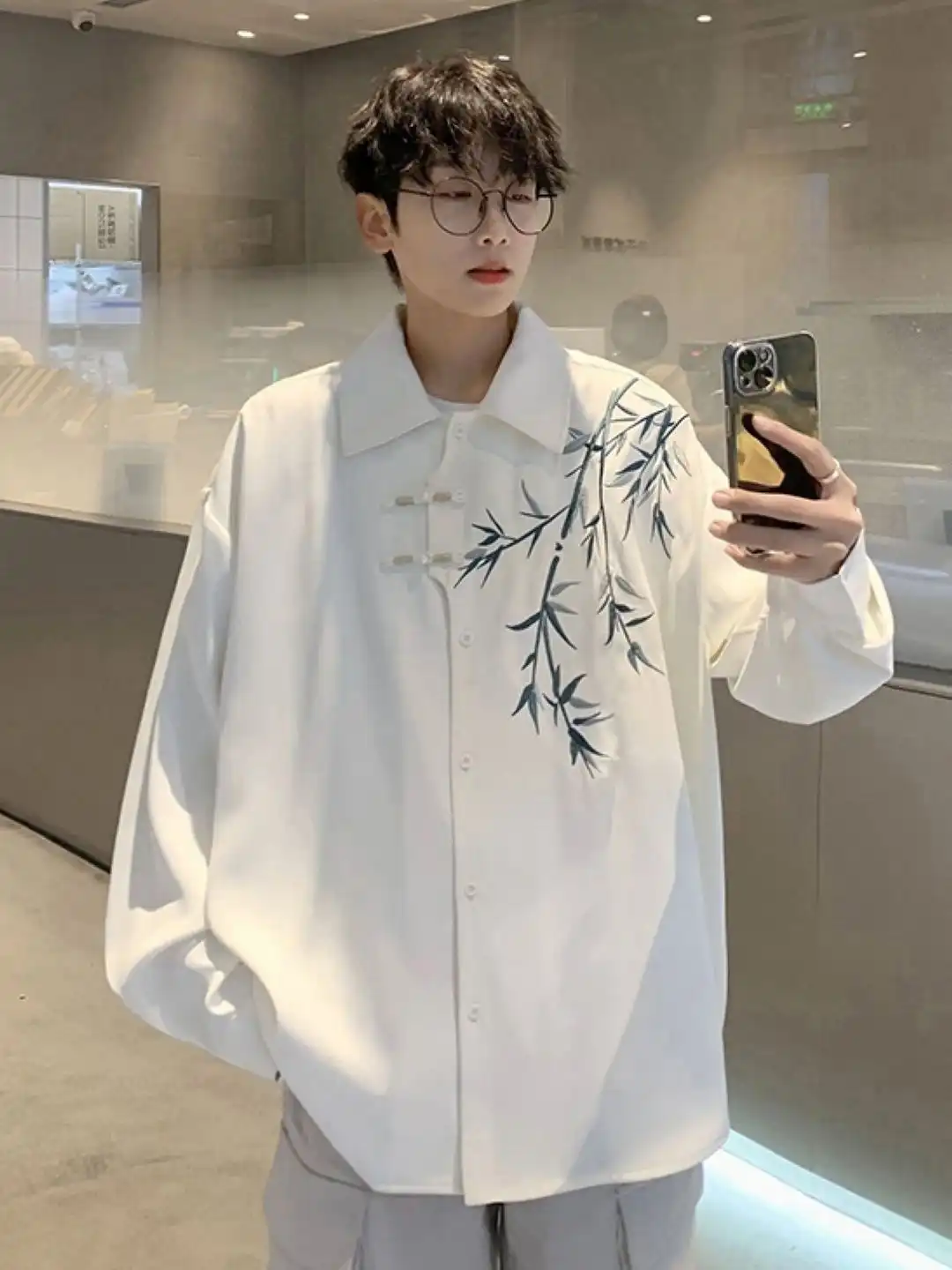 Buy HERE&NOW Men Original Tropical Printed Oversized Casual Shirt