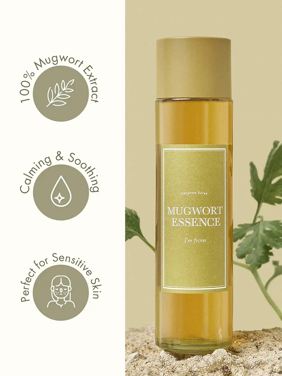 Buy I'm from Mugwort Essence Mask Set - Skin Care Combo for Unisex