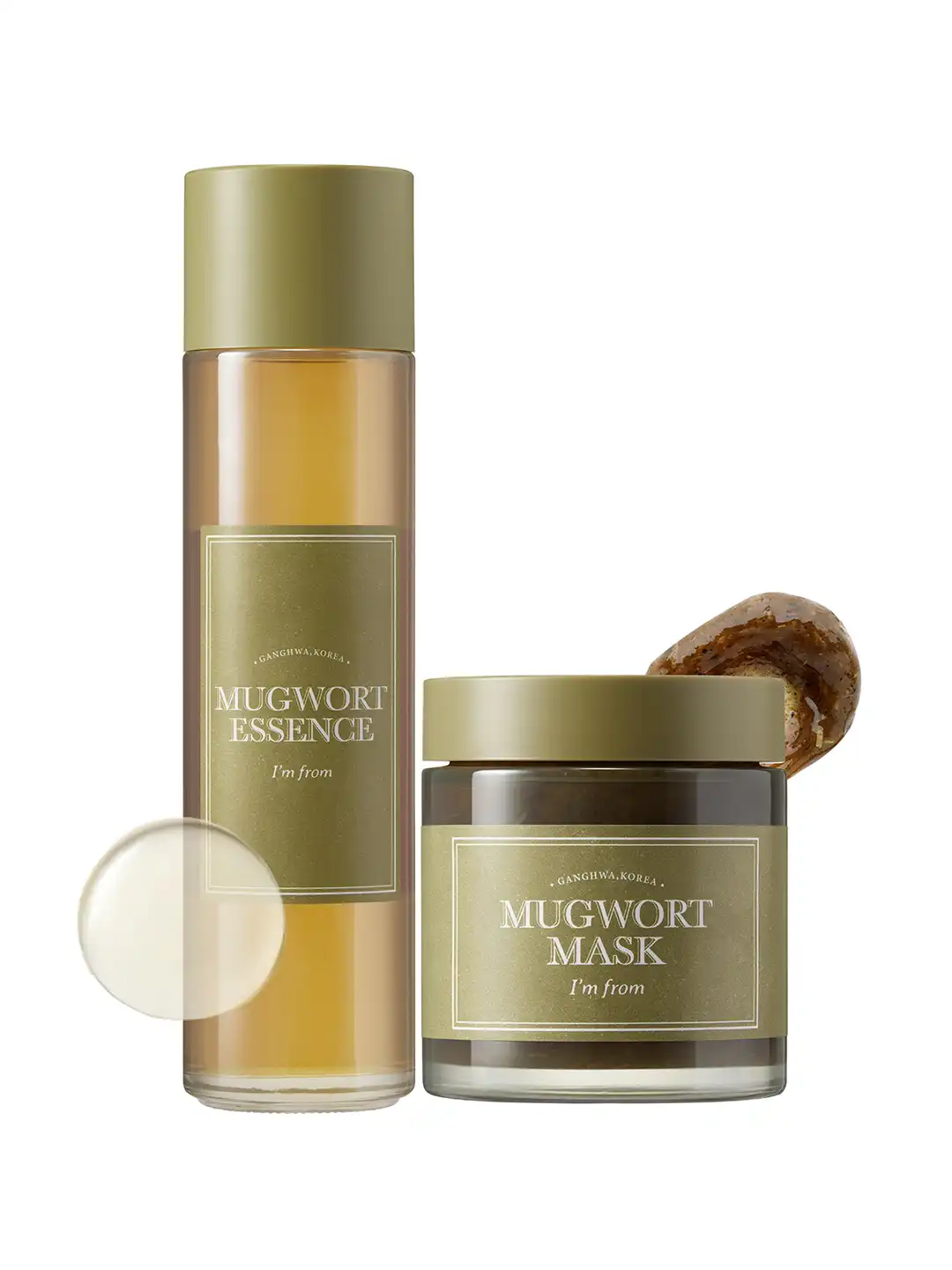 Buy I'm from Mugwort Essence Mask Set - Skin Care Combo for Unisex