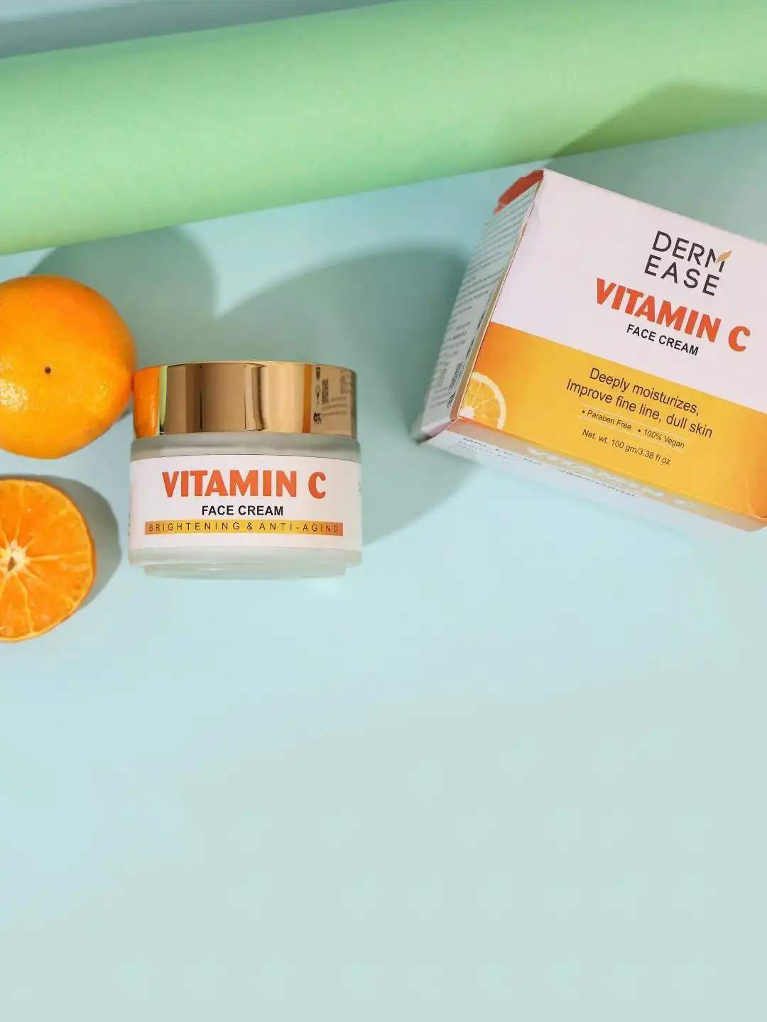 Buy DERMEASE Brightening & Anti Ageing Vitamin C Face Cream- 100 g