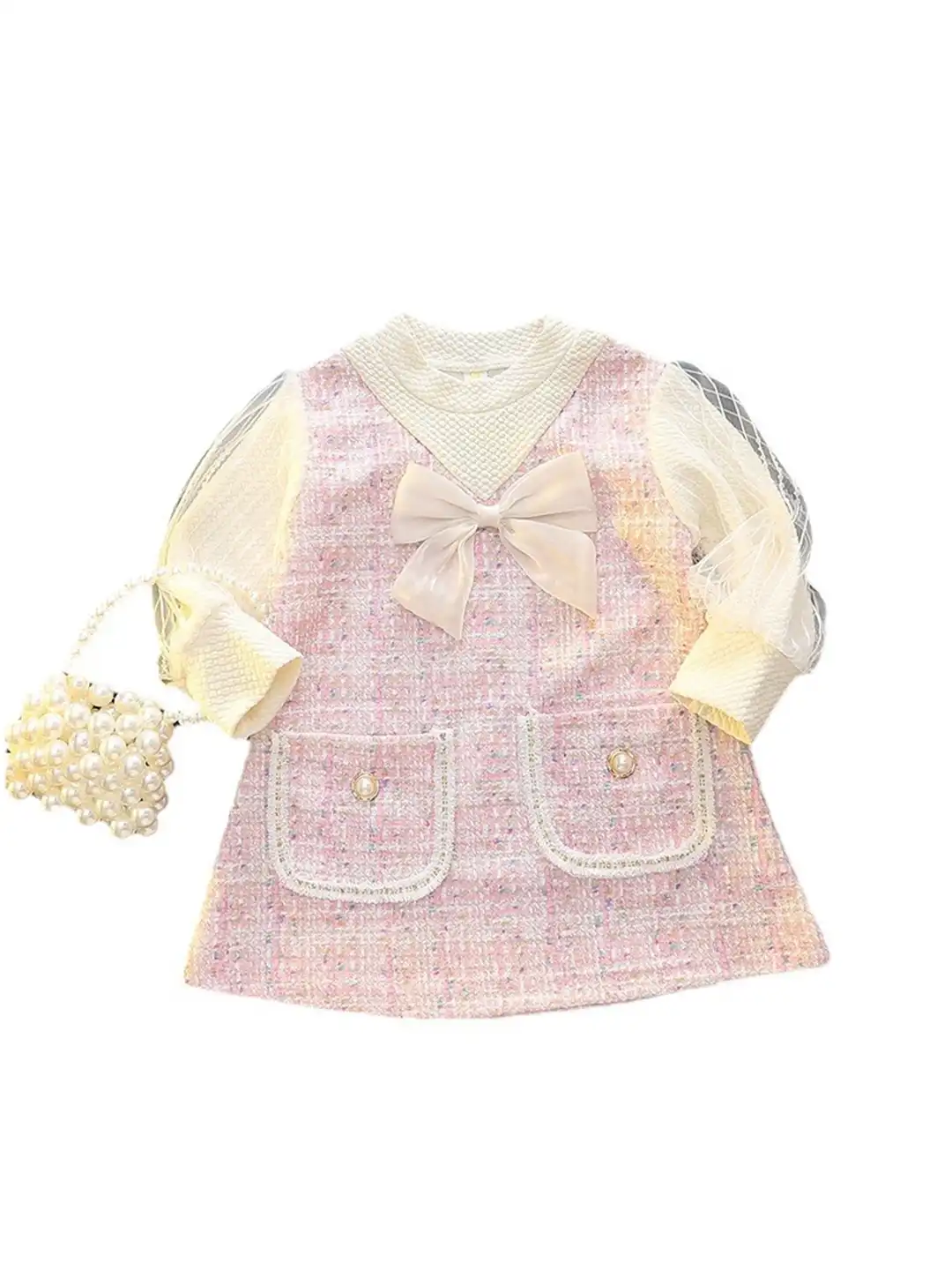 yk girls self design a-line dress product info and reviews Buy YK Girls Self Design Printed A-Line Dress - Dresses for Girls 31855269
