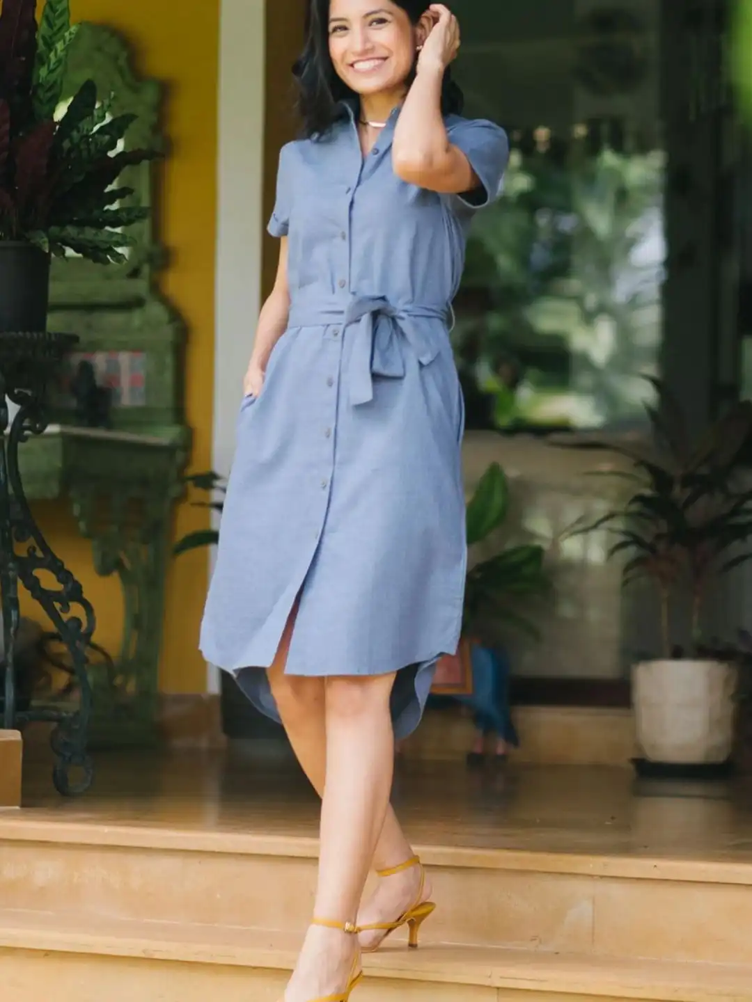 egyptian cotton dresses Egyptian Cotton Azalea Dress