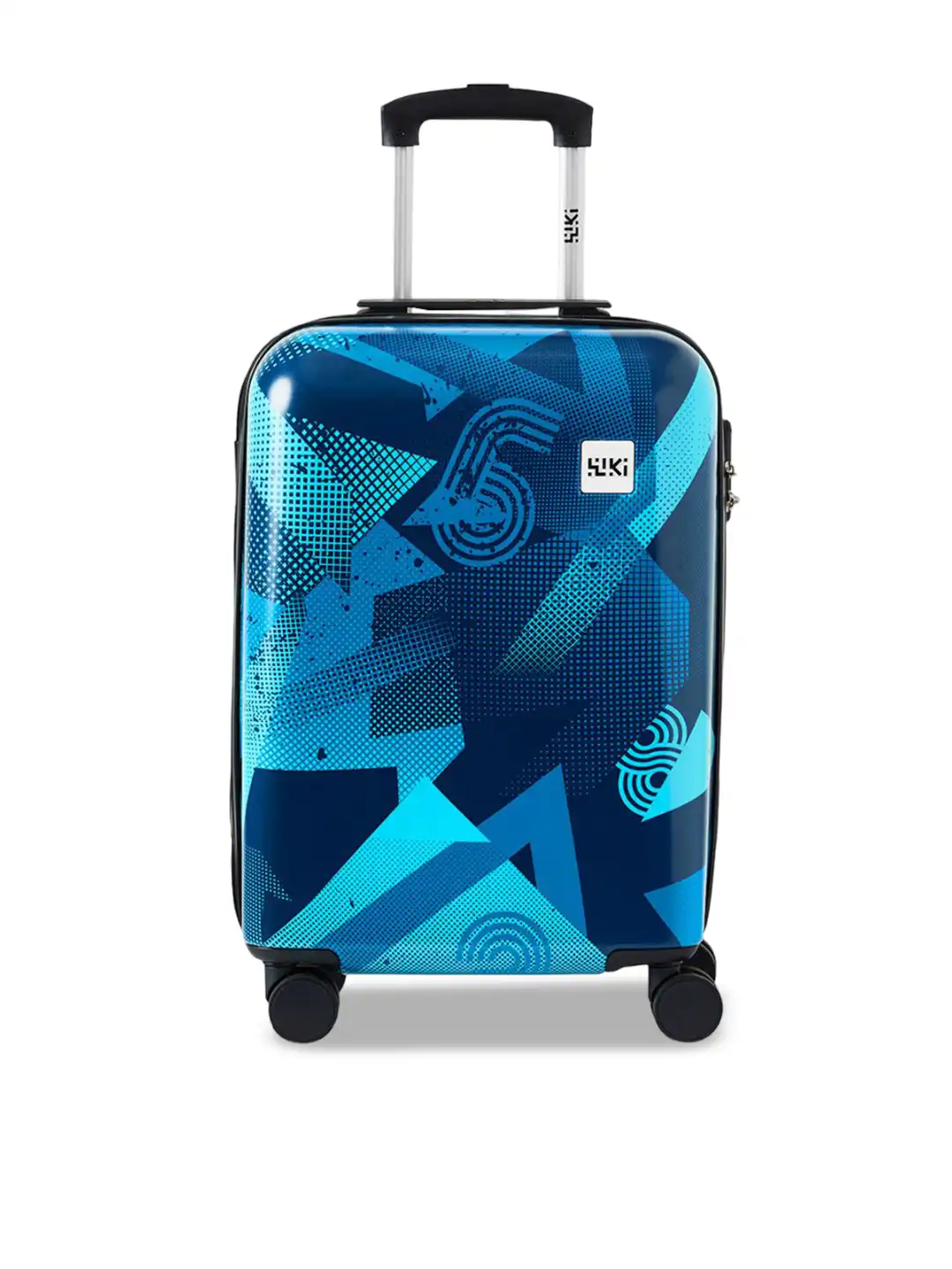 Buy Wildcraft Future Printed Hard-Sided Medium Trolley Bag