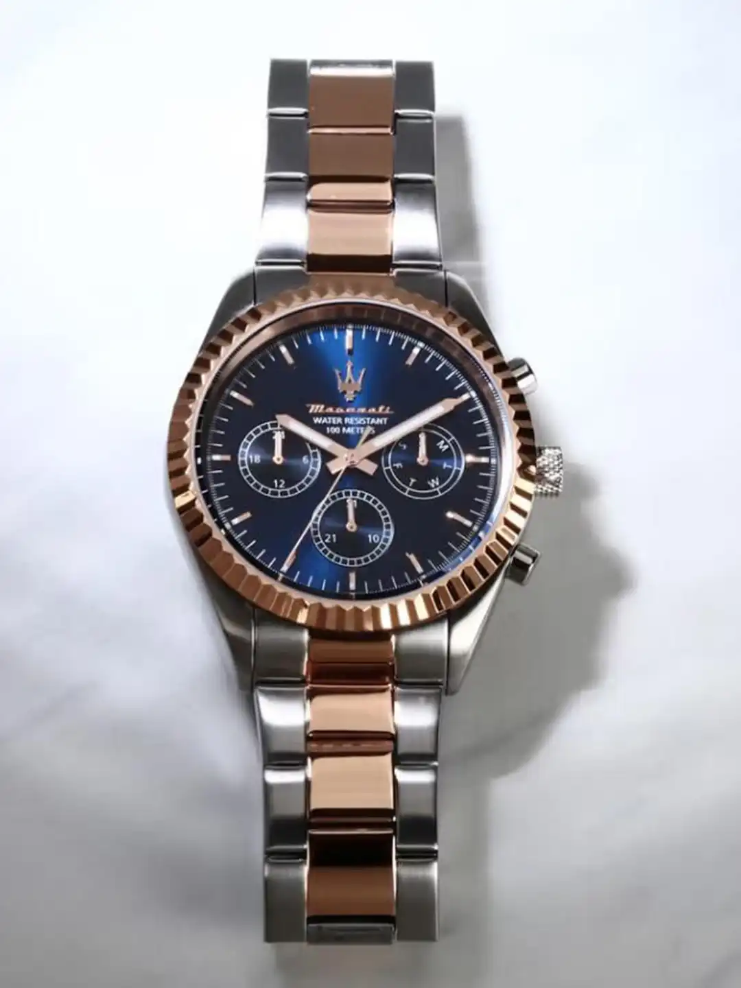 Buy Maserati Men Dial & Stainless Steel Straps Analogue Multi