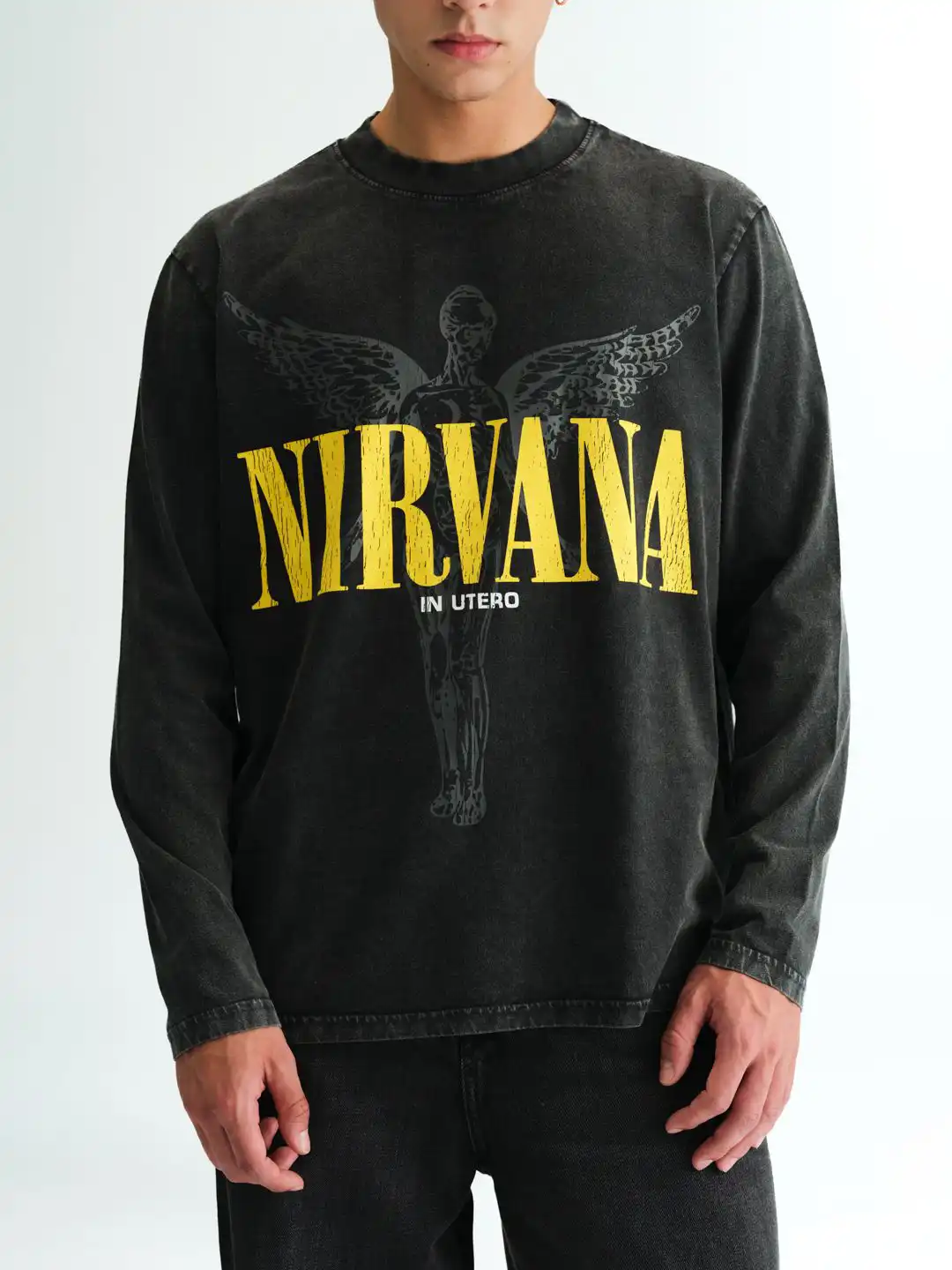 Buy Nirvana In Utero Graphic Printed T-shirt - Tshirts for Men